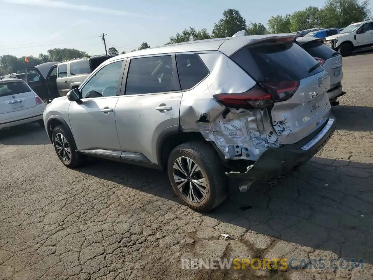 2 Фотография поврежденного автомобиля JN8BT3BB6PW488074 NISSAN ROGUE 2023