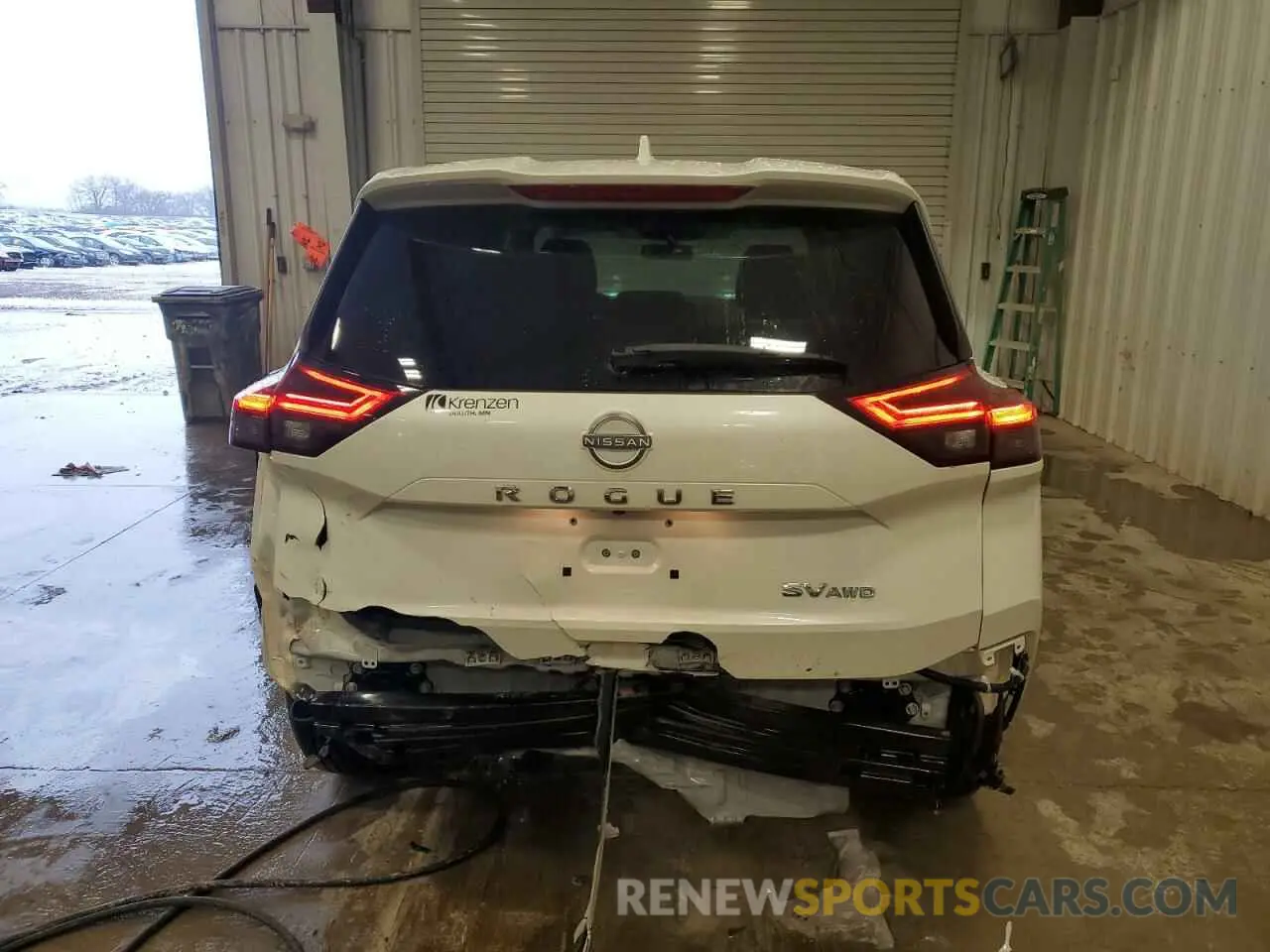 6 Фотография поврежденного автомобиля JN8BT3BB7PW193310 NISSAN ROGUE 2023