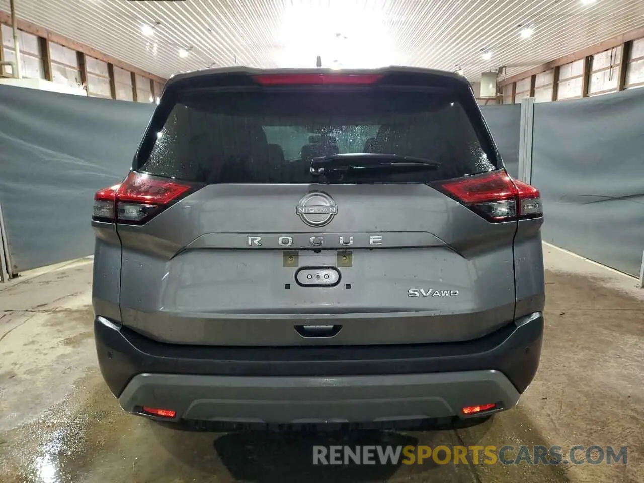 6 Фотография поврежденного автомобиля JN8BT3BB7PW481005 NISSAN ROGUE 2023