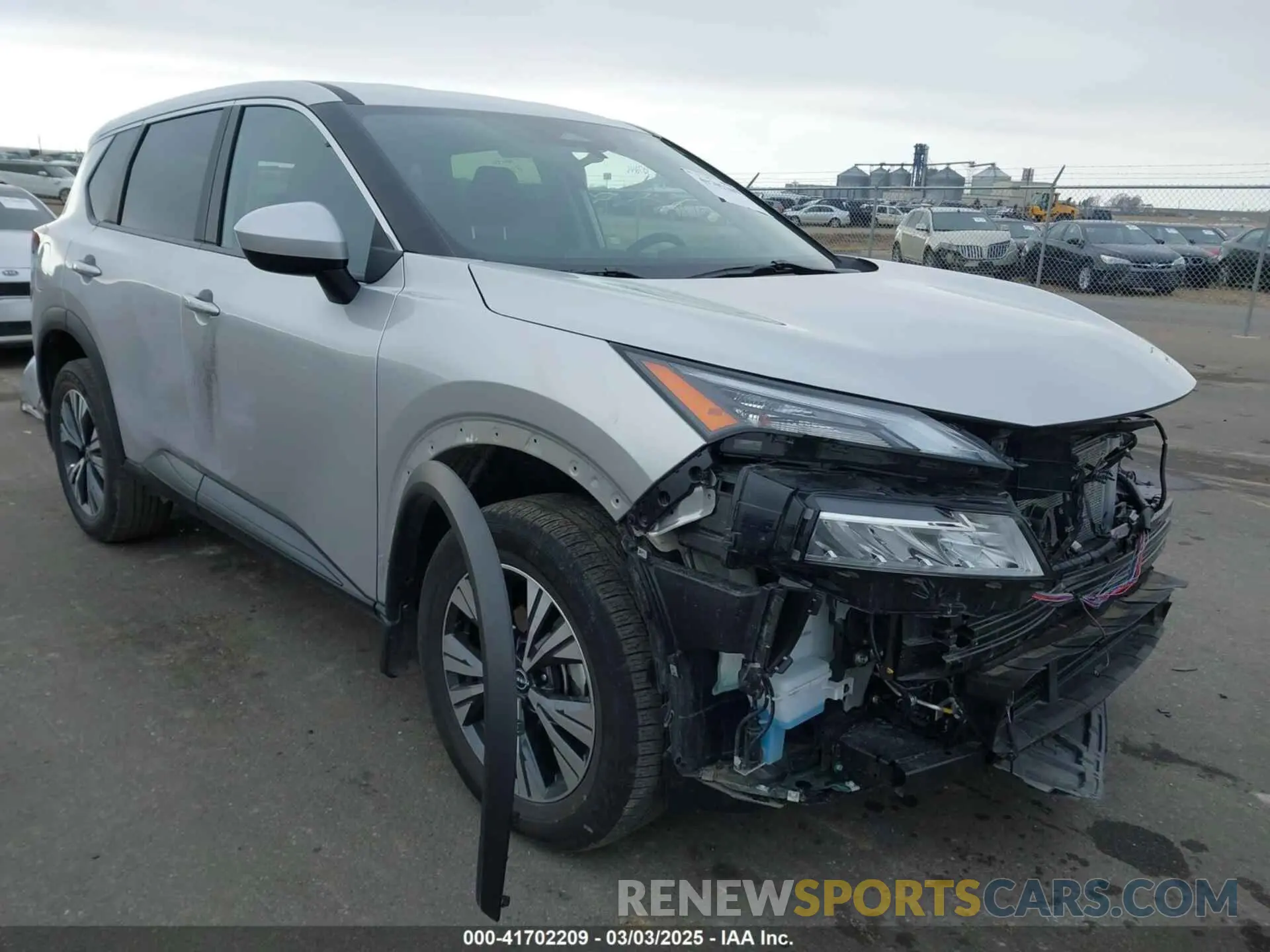 1 Photograph of a damaged car JN8BT3BB8PW351430 NISSAN ROGUE 2023