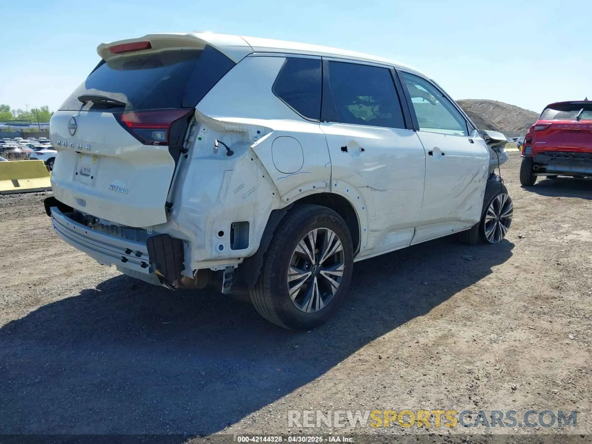 4 Фотография поврежденного автомобиля JN8BT3BB8PW354652 NISSAN ROGUE 2023