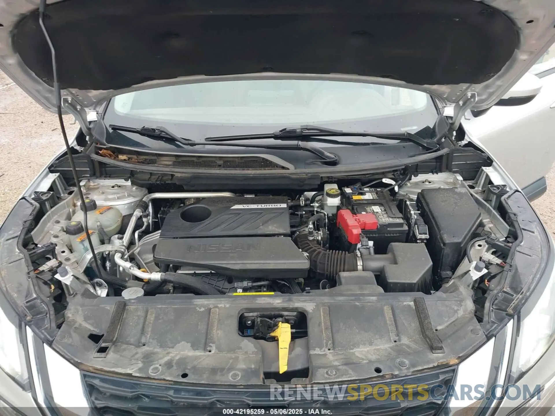 10 Photograph of a damaged car JN8BT3BB8PW466559 NISSAN ROGUE 2023