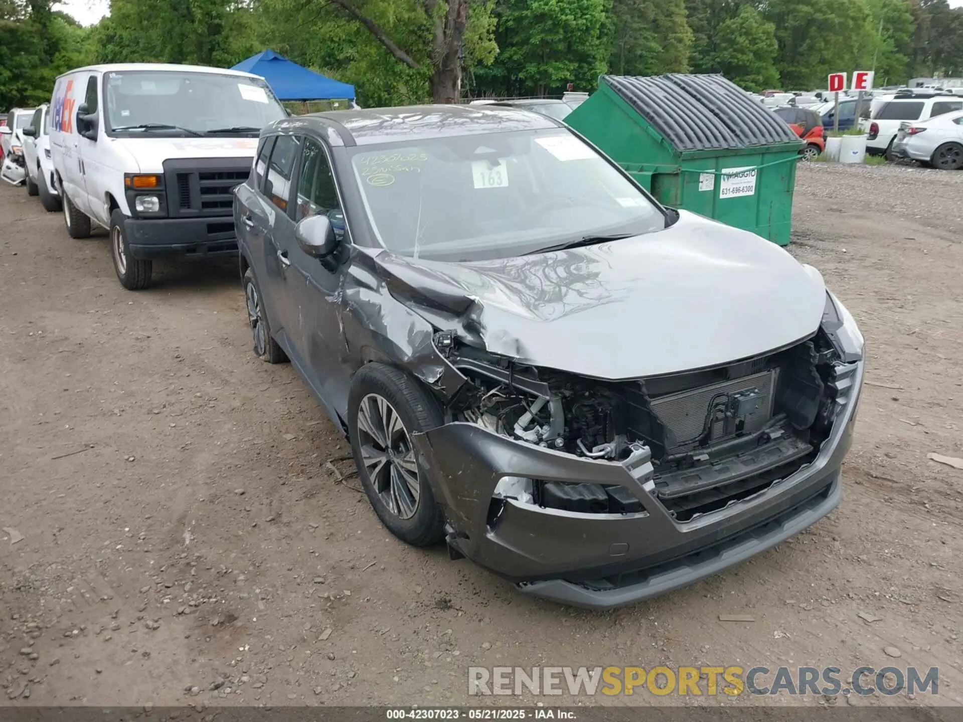 1 Фотография поврежденного автомобиля JN8BT3BB8PW472927 NISSAN ROGUE 2023
