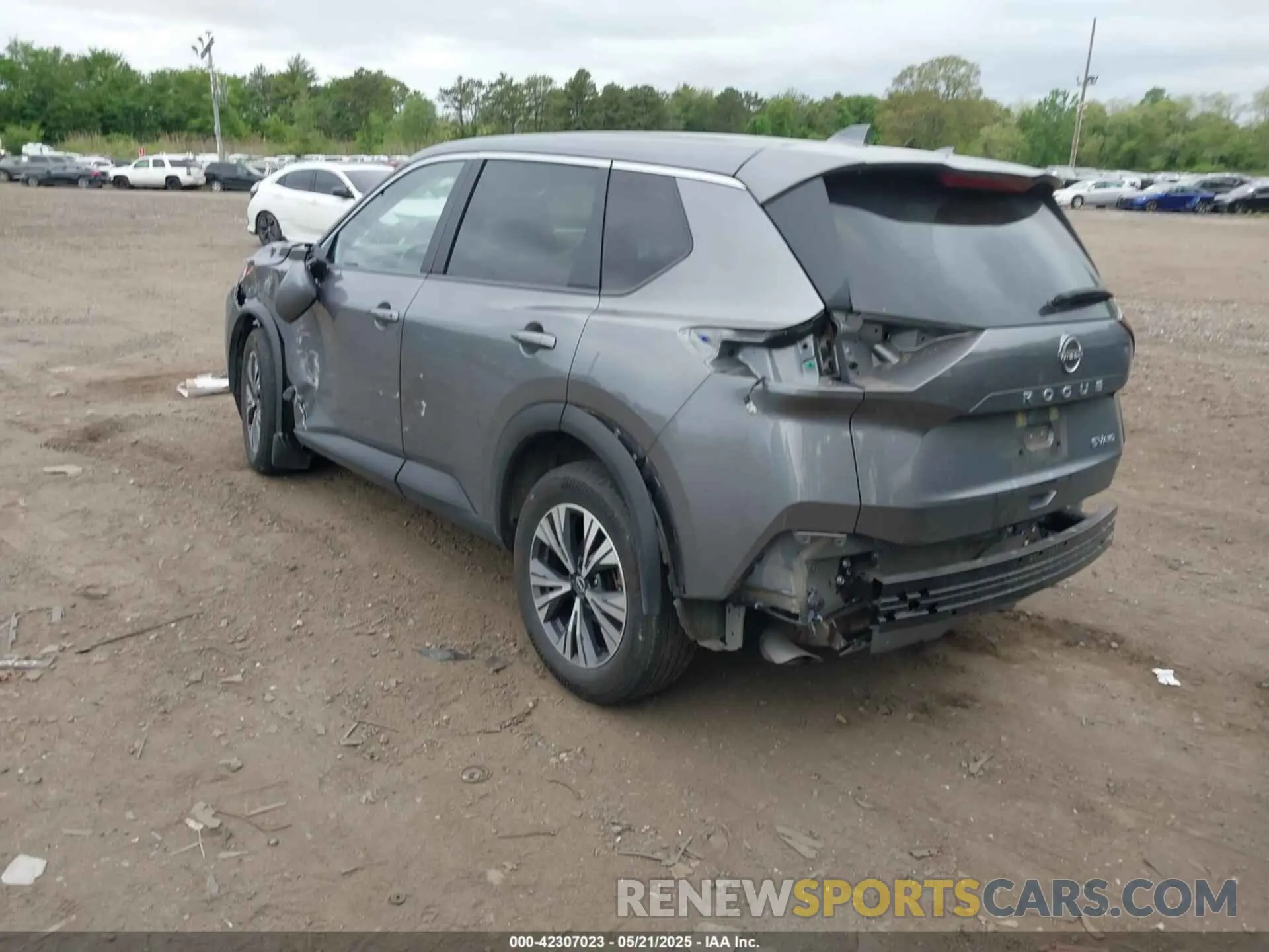 3 Фотография поврежденного автомобиля JN8BT3BB8PW472927 NISSAN ROGUE 2023