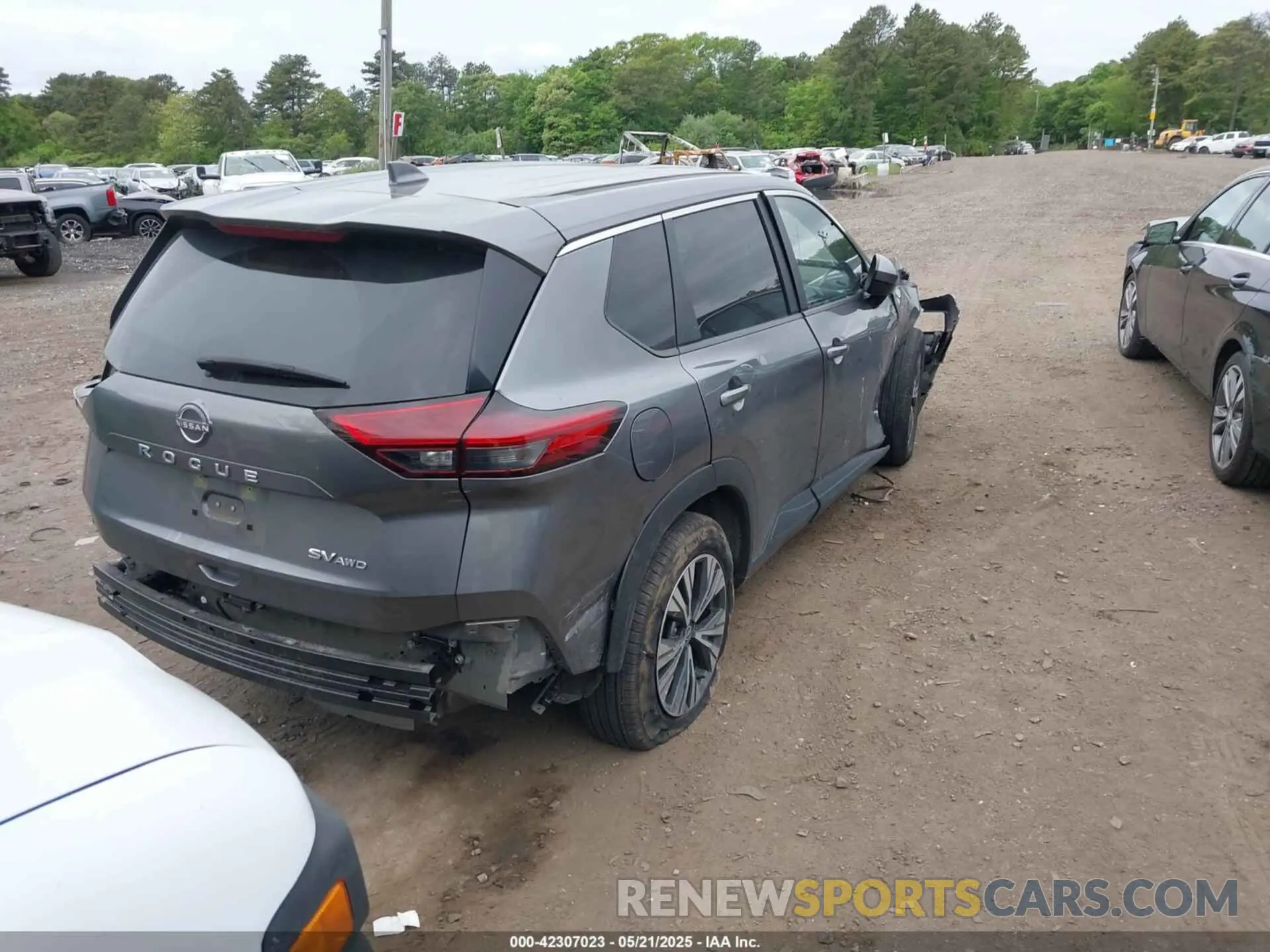 4 Фотография поврежденного автомобиля JN8BT3BB8PW472927 NISSAN ROGUE 2023