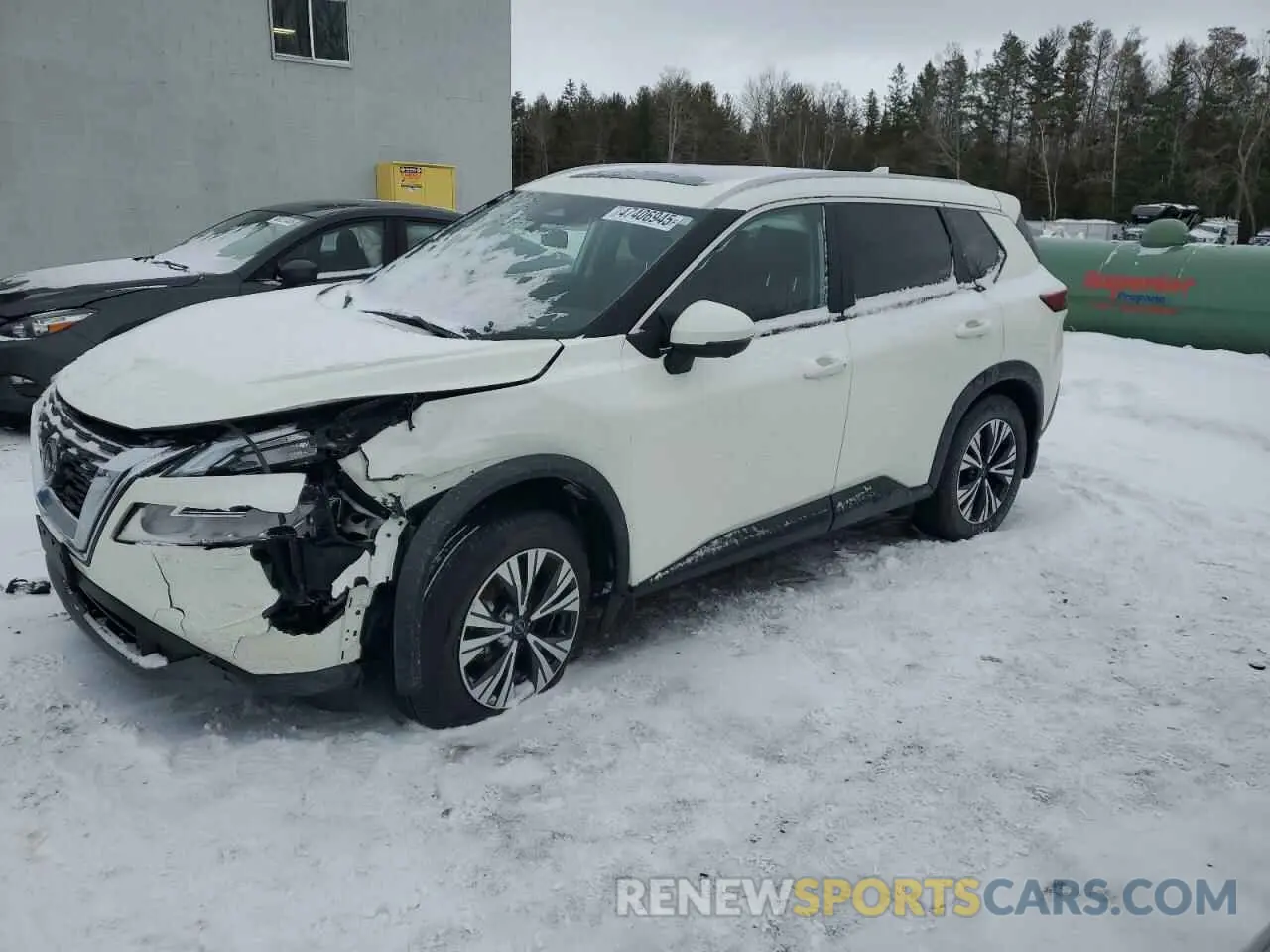 1 Photograph of a damaged car JN8BT3BB9PW216098 NISSAN ROGUE 2023