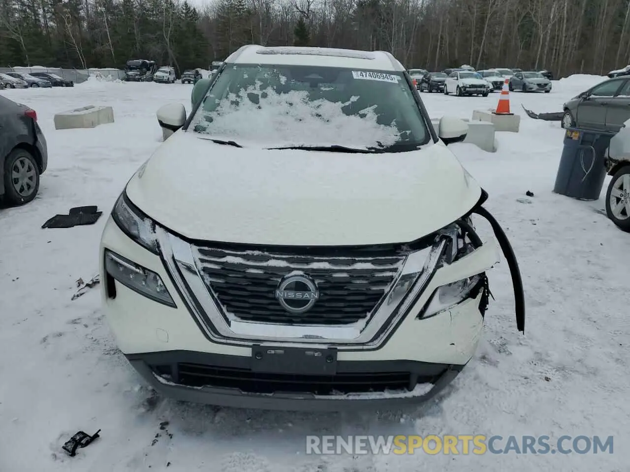 5 Photograph of a damaged car JN8BT3BB9PW216098 NISSAN ROGUE 2023
