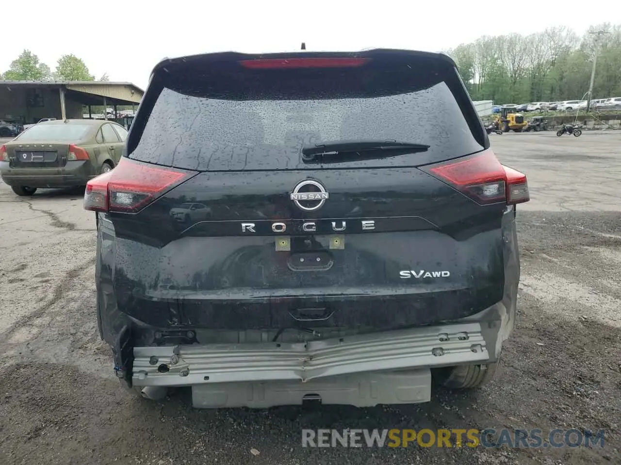 6 Photograph of a damaged car JN8BT3BB9PW358998 NISSAN ROGUE 2023