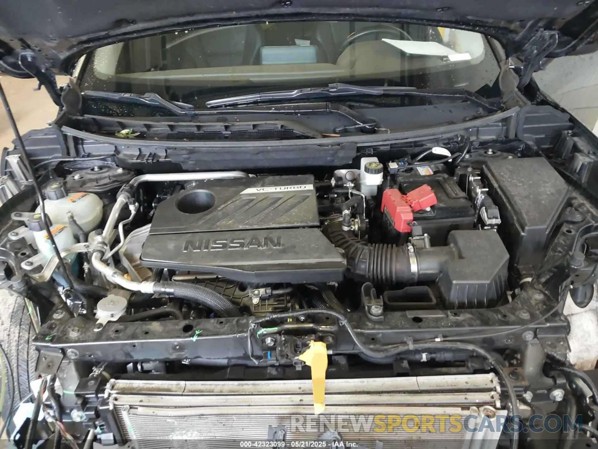 10 Photograph of a damaged car JN8BT3BB9PW477991 NISSAN ROGUE 2023