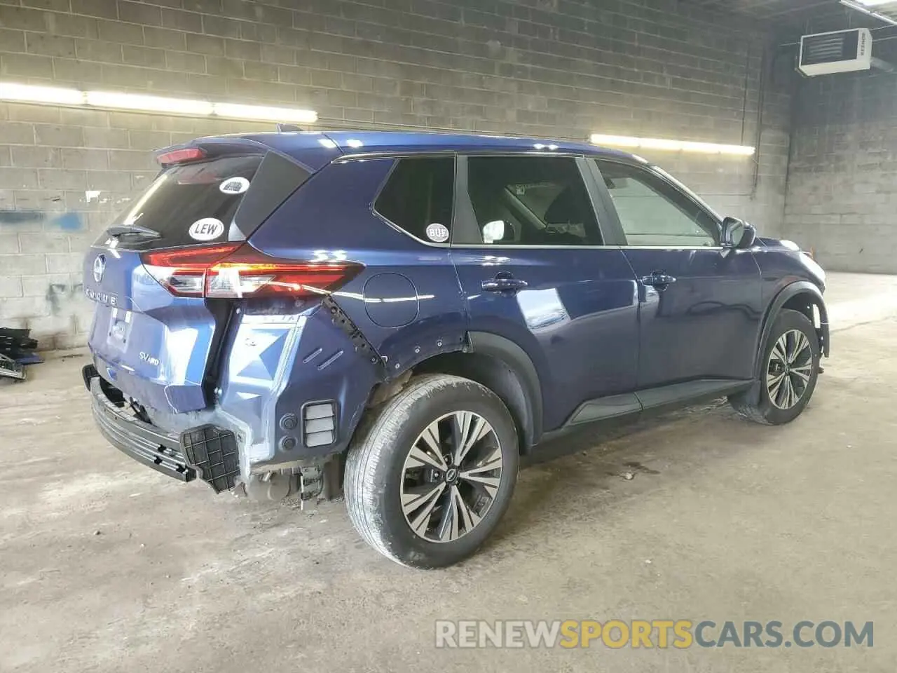 3 Photograph of a damaged car JN8BT3BB9PW479935 NISSAN ROGUE 2023
