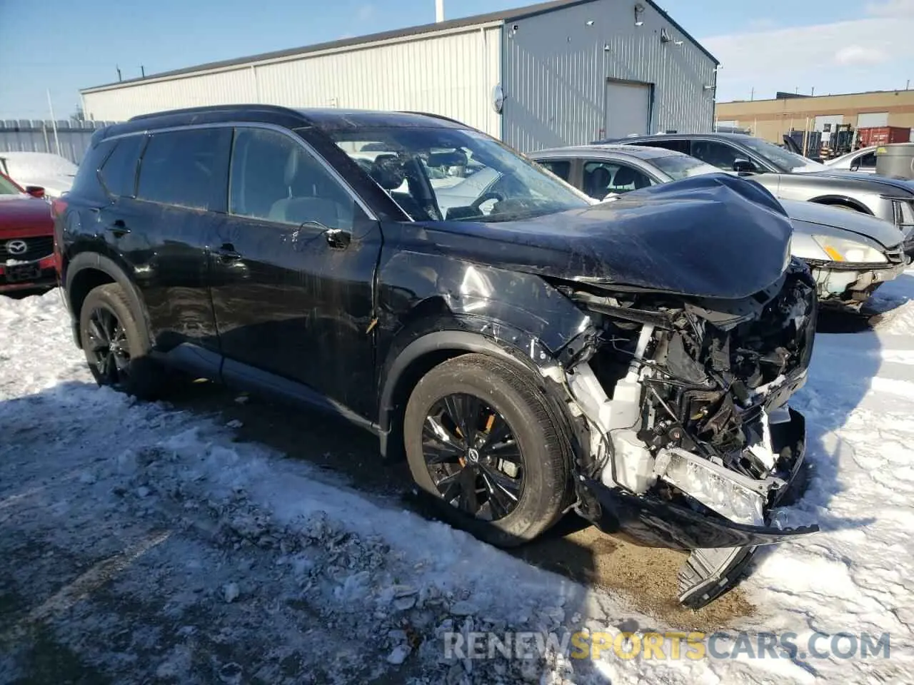 4 Фотография поврежденного автомобиля JN8BT3BBXPW210374 NISSAN ROGUE 2023