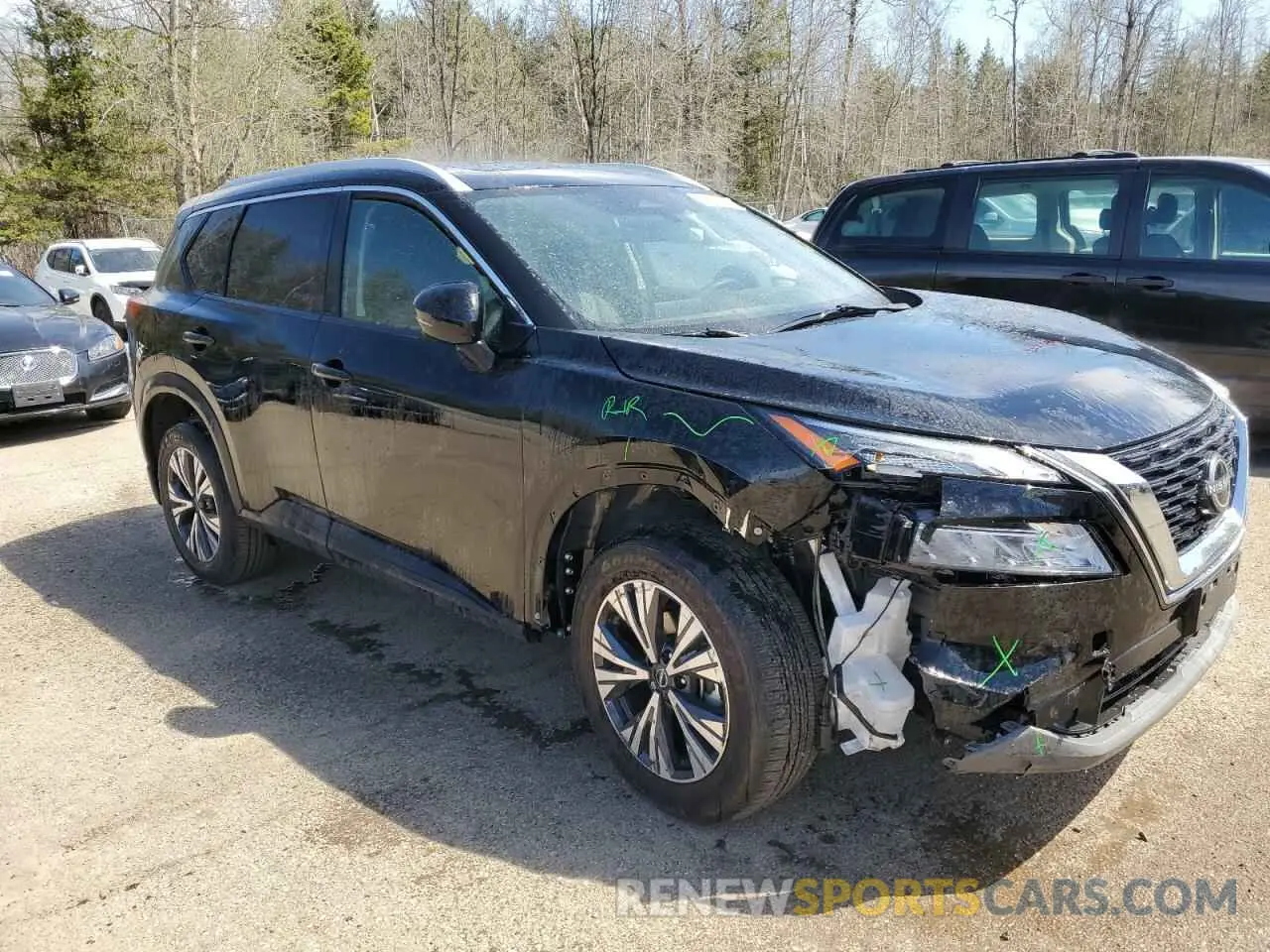 4 Фотография поврежденного автомобиля JN8BT3BBXPW220337 NISSAN ROGUE 2023