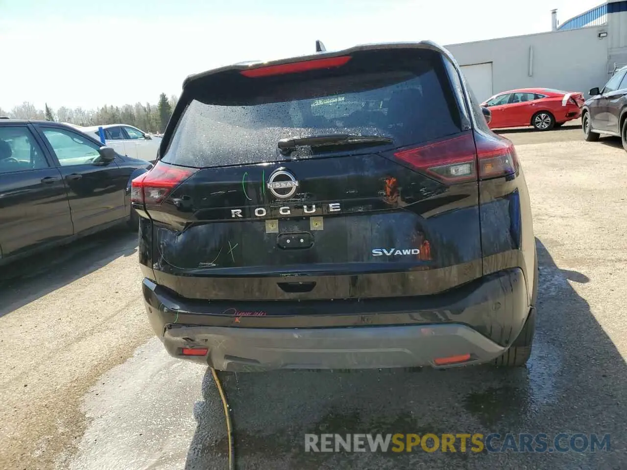6 Фотография поврежденного автомобиля JN8BT3BBXPW220337 NISSAN ROGUE 2023