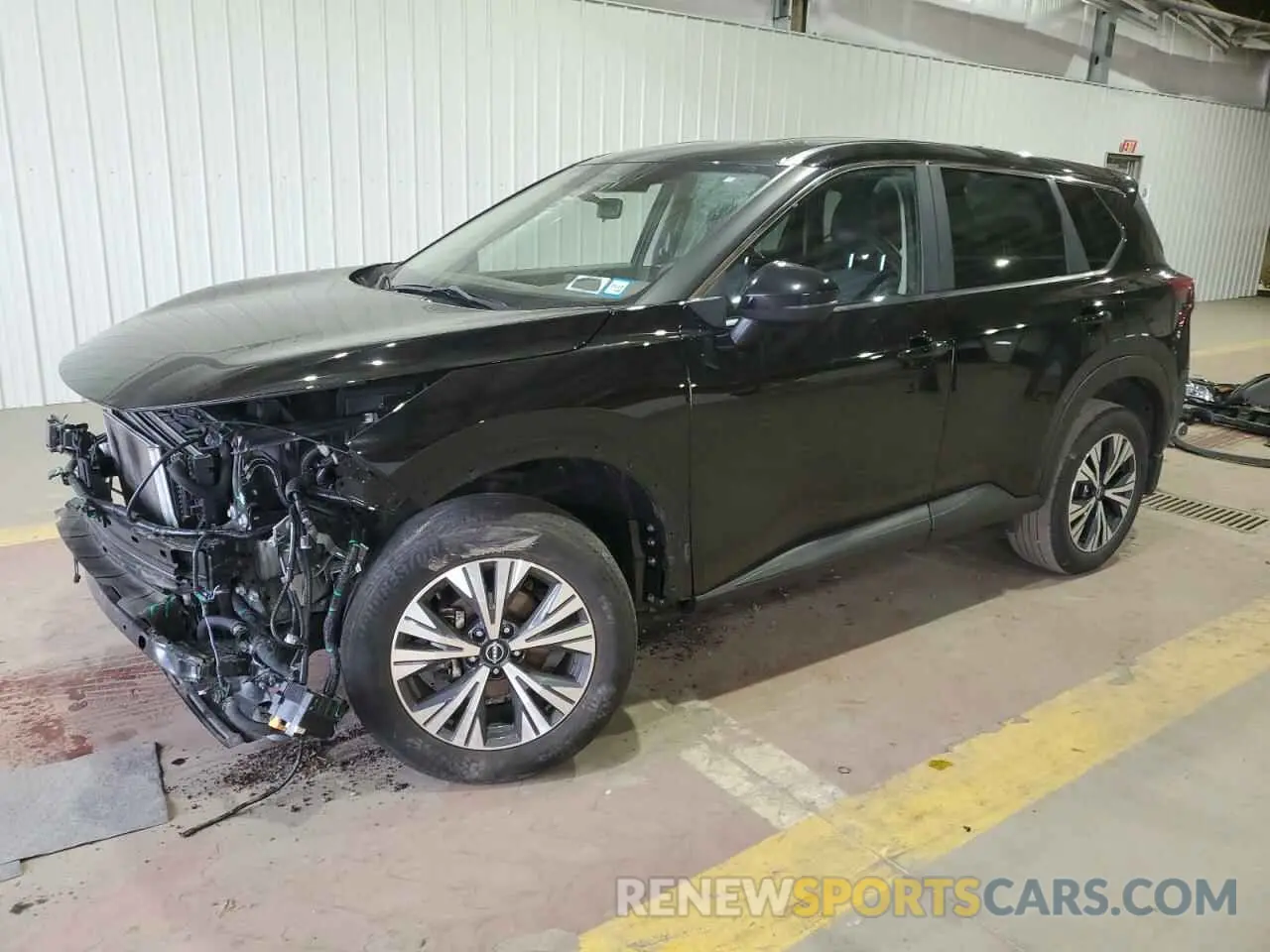1 Photograph of a damaged car JN8BT3BBXPW461766 NISSAN ROGUE 2023