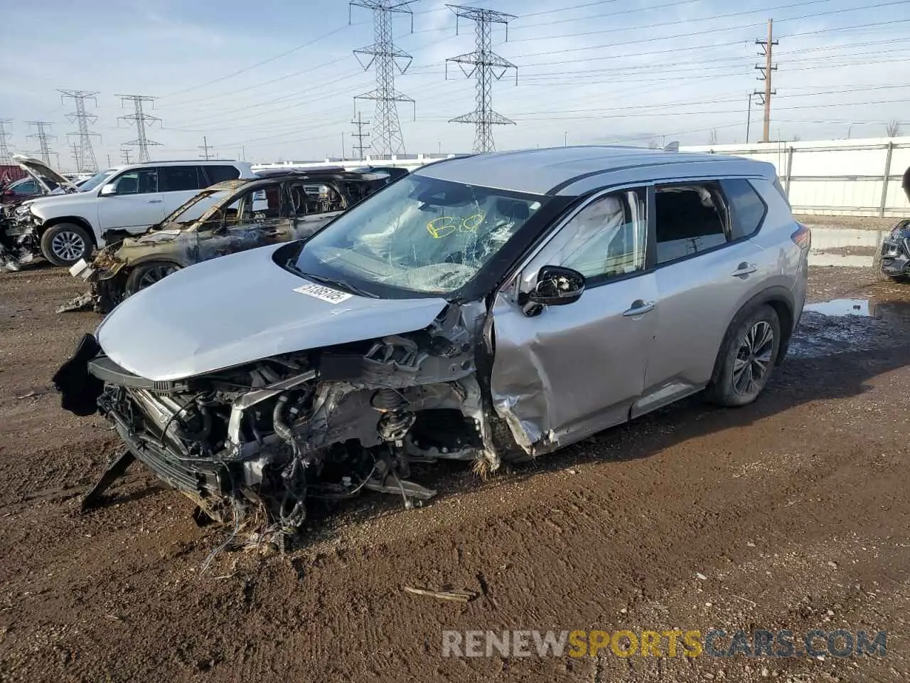 1 Фотография поврежденного автомобиля JN8BT3BBXPW466997 NISSAN ROGUE 2023