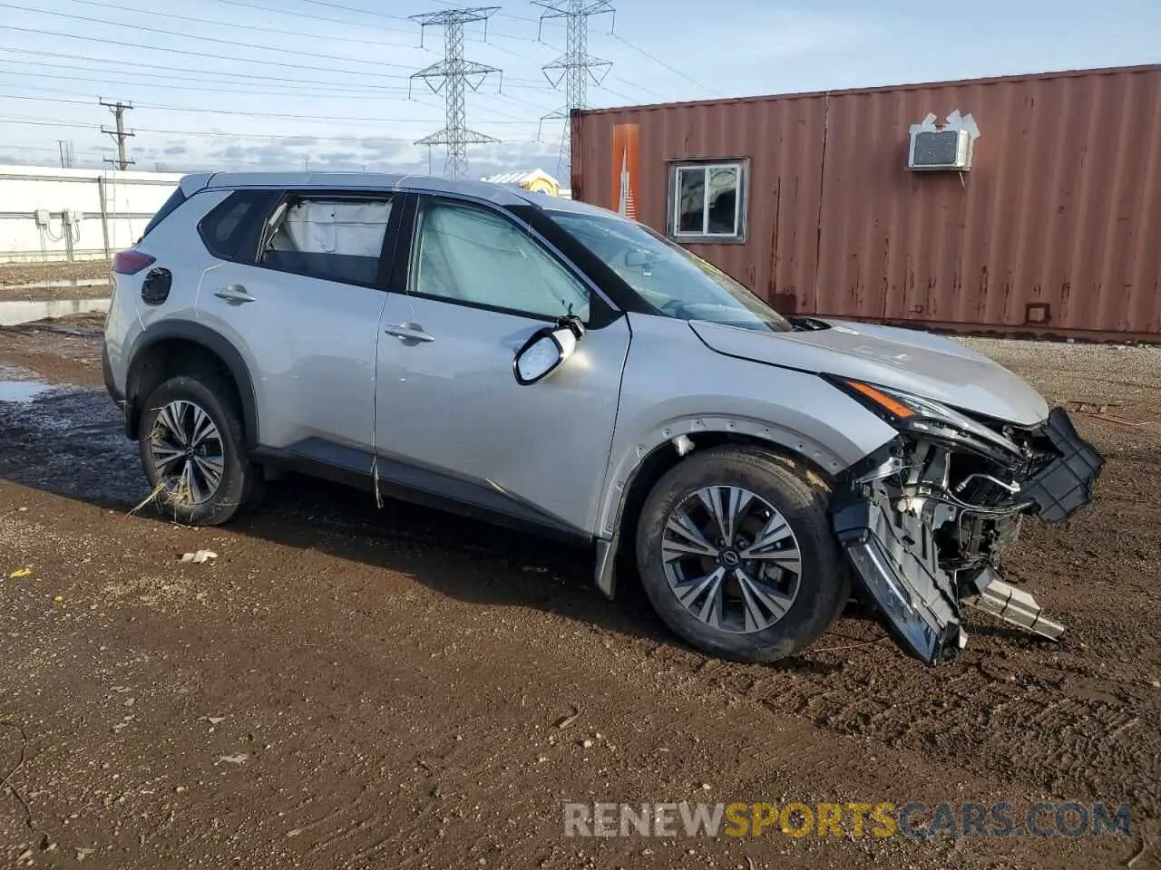 4 Фотография поврежденного автомобиля JN8BT3BBXPW466997 NISSAN ROGUE 2023