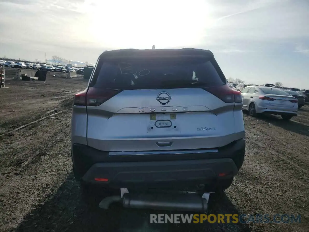 6 Фотография поврежденного автомобиля JN8BT3BBXPW466997 NISSAN ROGUE 2023