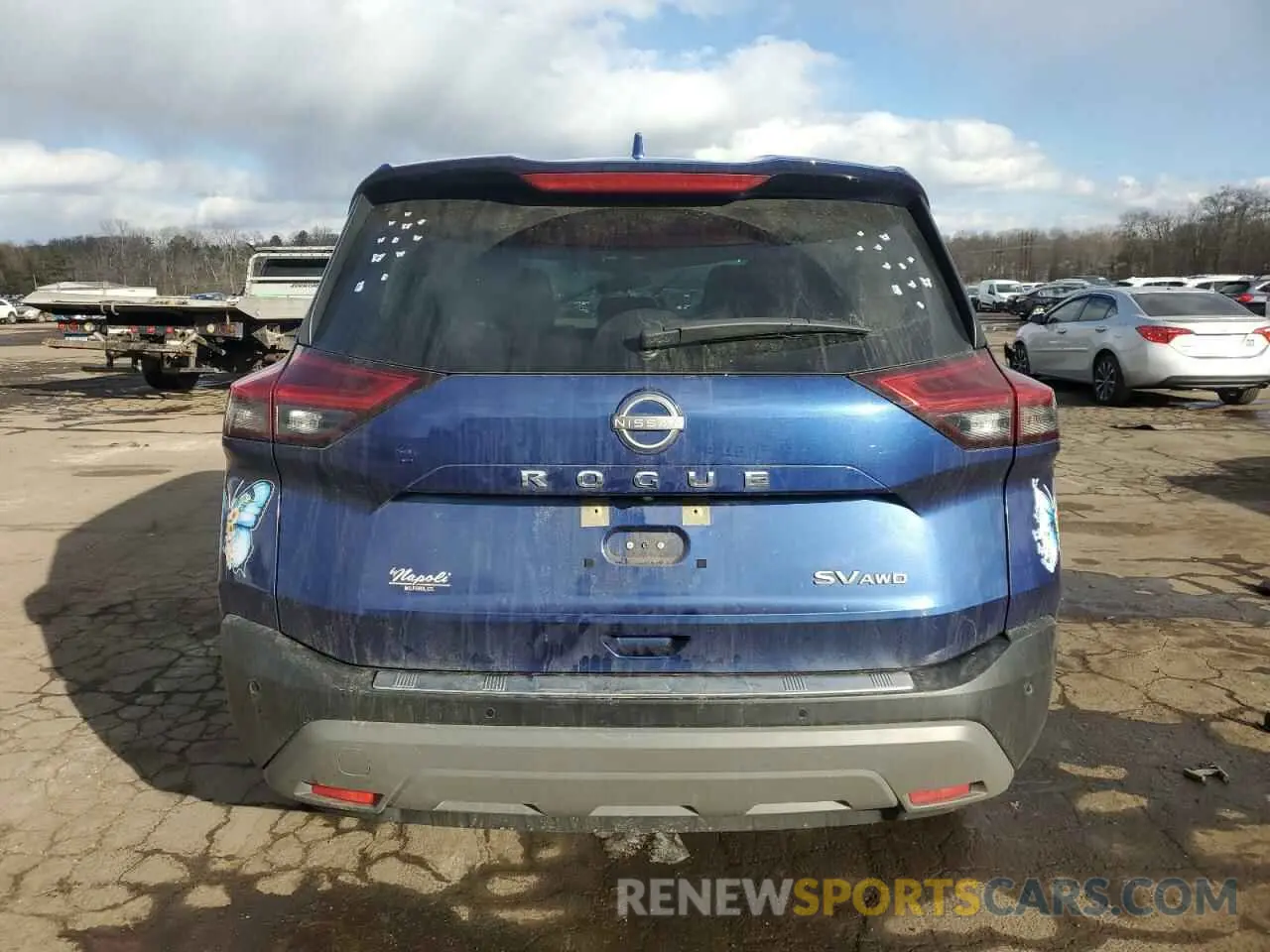 6 Photograph of a damaged car JN8BT3BBXPW473531 NISSAN ROGUE 2023