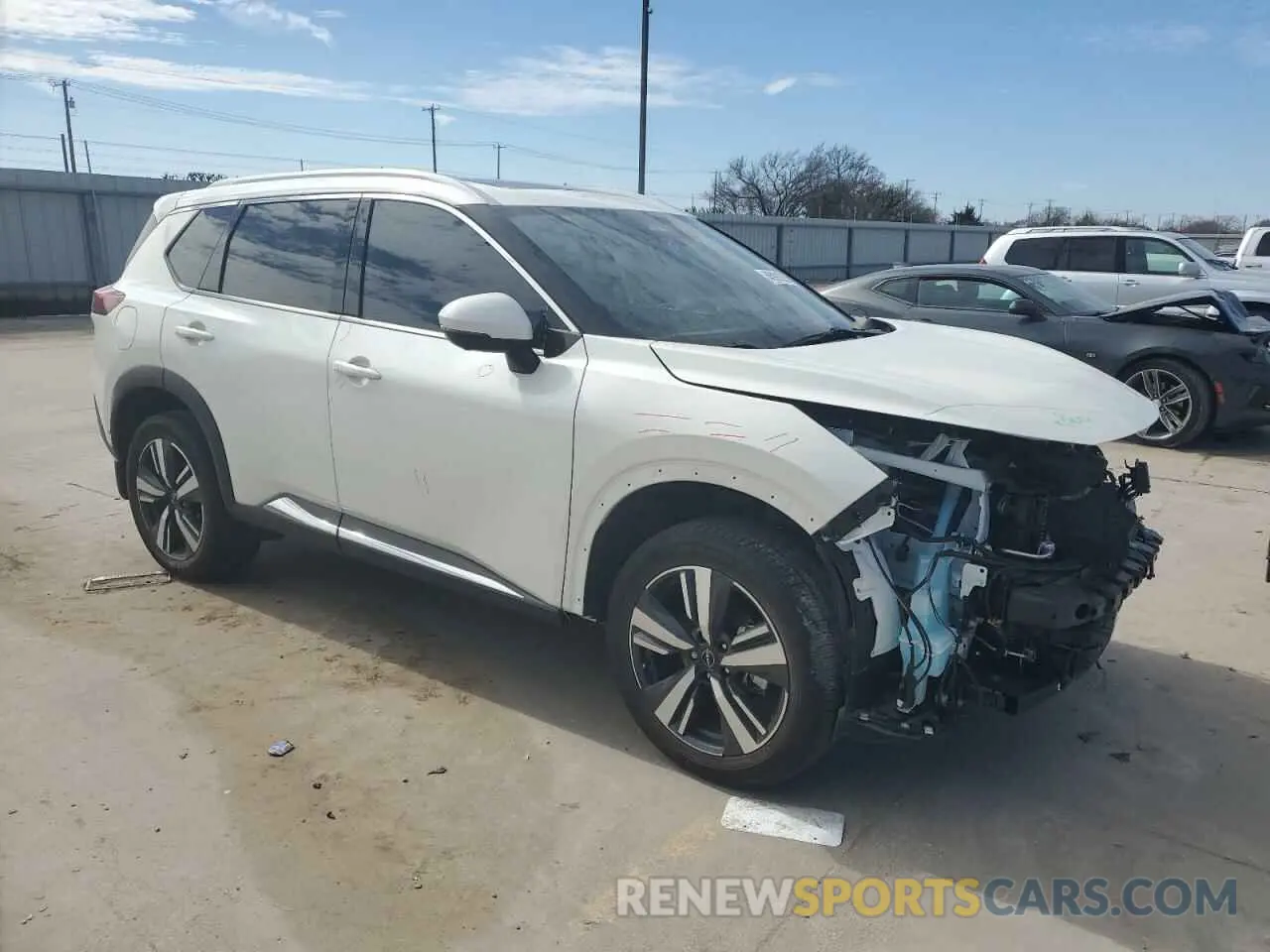 4 Фотография поврежденного автомобиля JN8BT3CA0PW425364 NISSAN ROGUE 2023