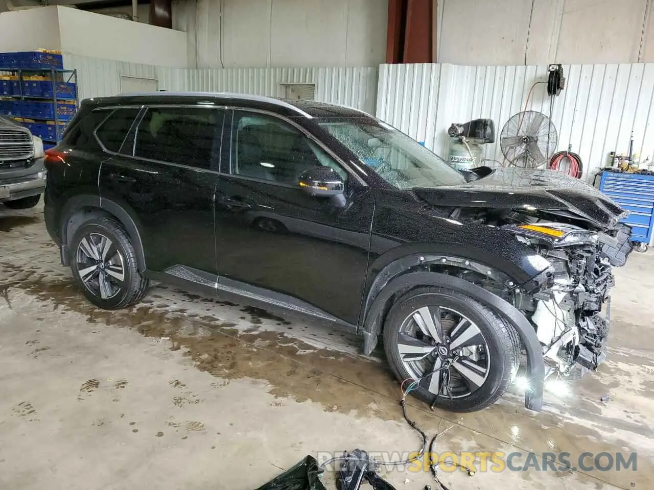 4 Photograph of a damaged car JN8BT3CA2PW424703 NISSAN ROGUE 2023