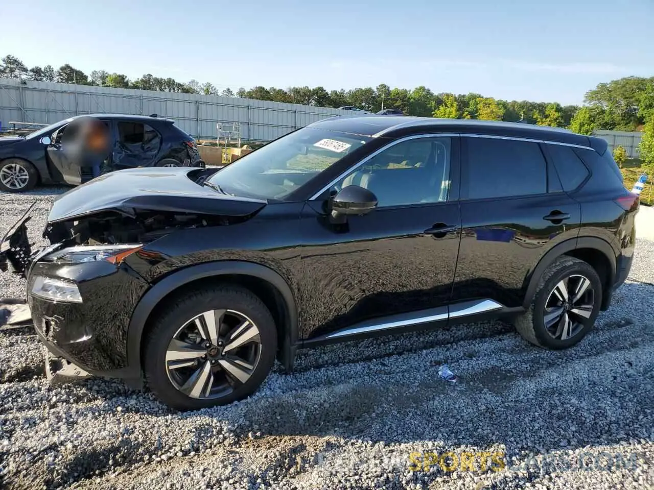 1 Photograph of a damaged car JN8BT3CA5PW411492 NISSAN ROGUE 2023
