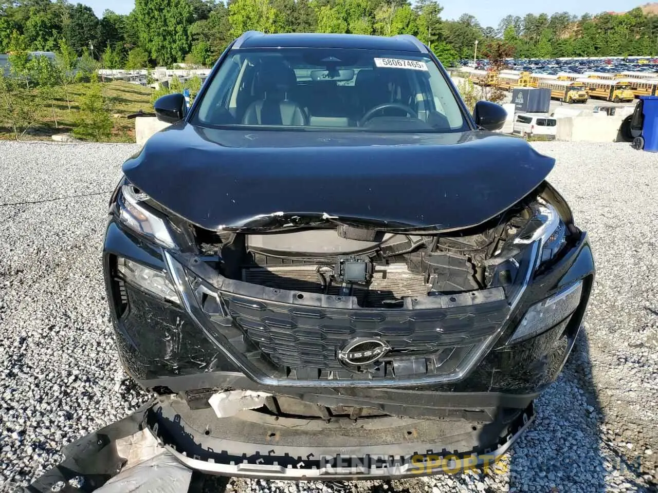 5 Photograph of a damaged car JN8BT3CA5PW411492 NISSAN ROGUE 2023