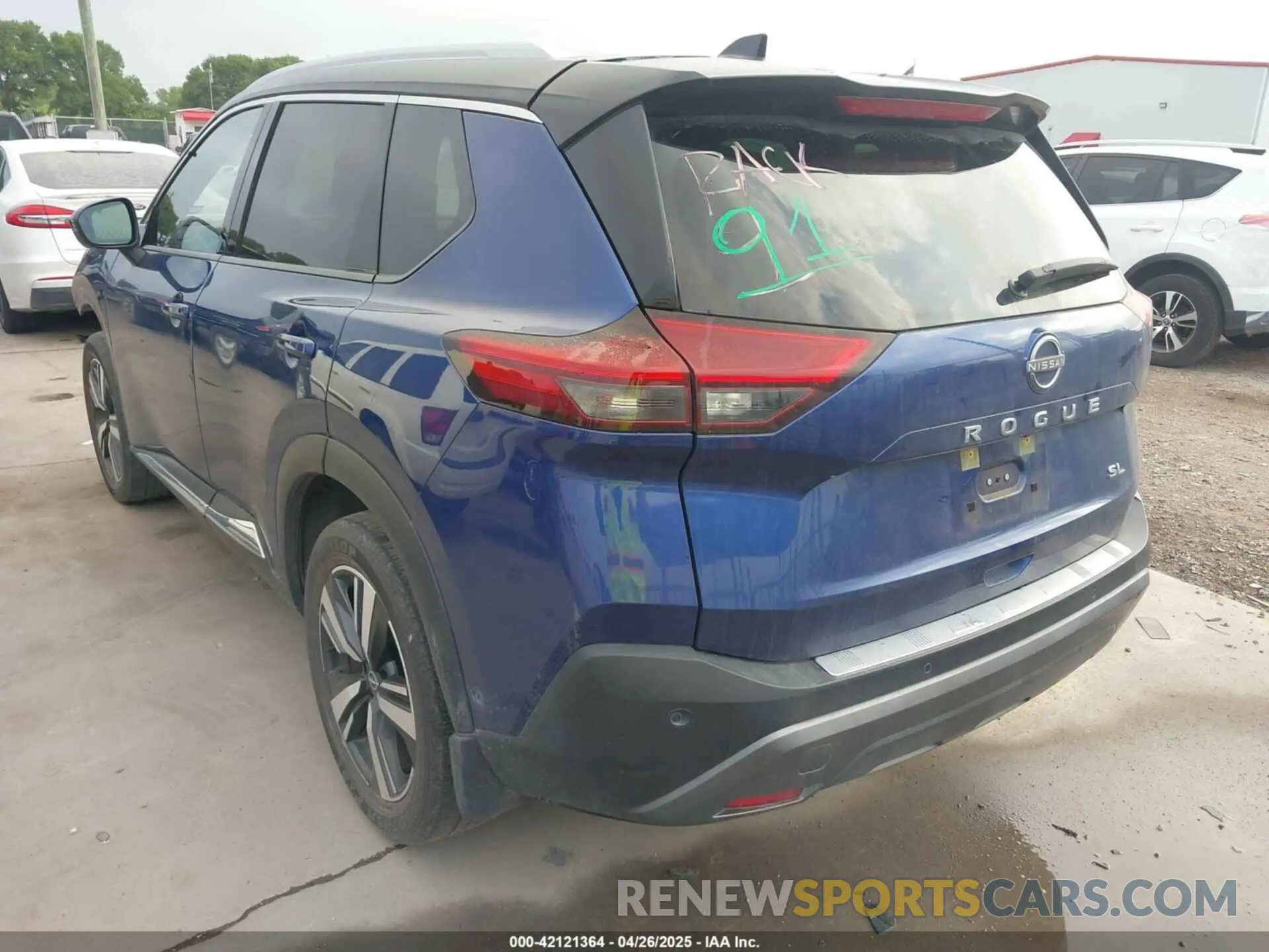 3 Фотография поврежденного автомобиля JN8BT3CA8PW417576 NISSAN ROGUE 2023