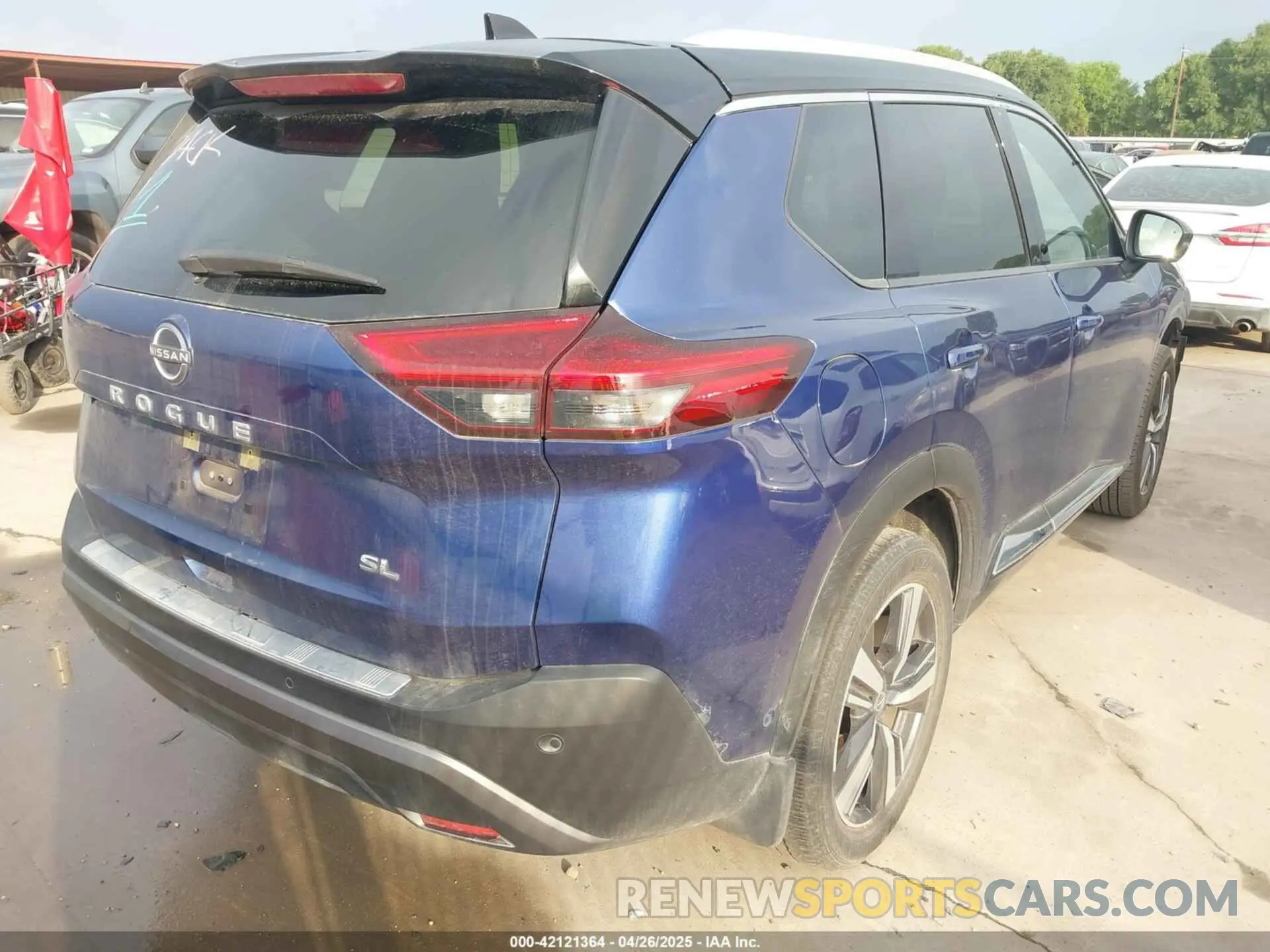 4 Фотография поврежденного автомобиля JN8BT3CA8PW417576 NISSAN ROGUE 2023