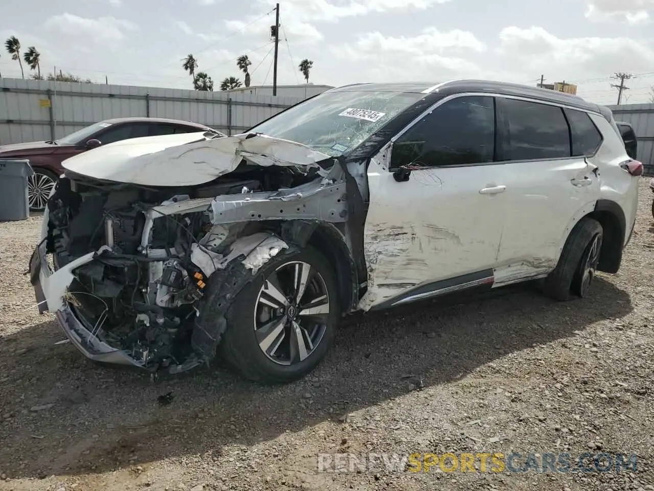 1 Photograph of a damaged car JN8BT3CAXPW420494 NISSAN ROGUE 2023