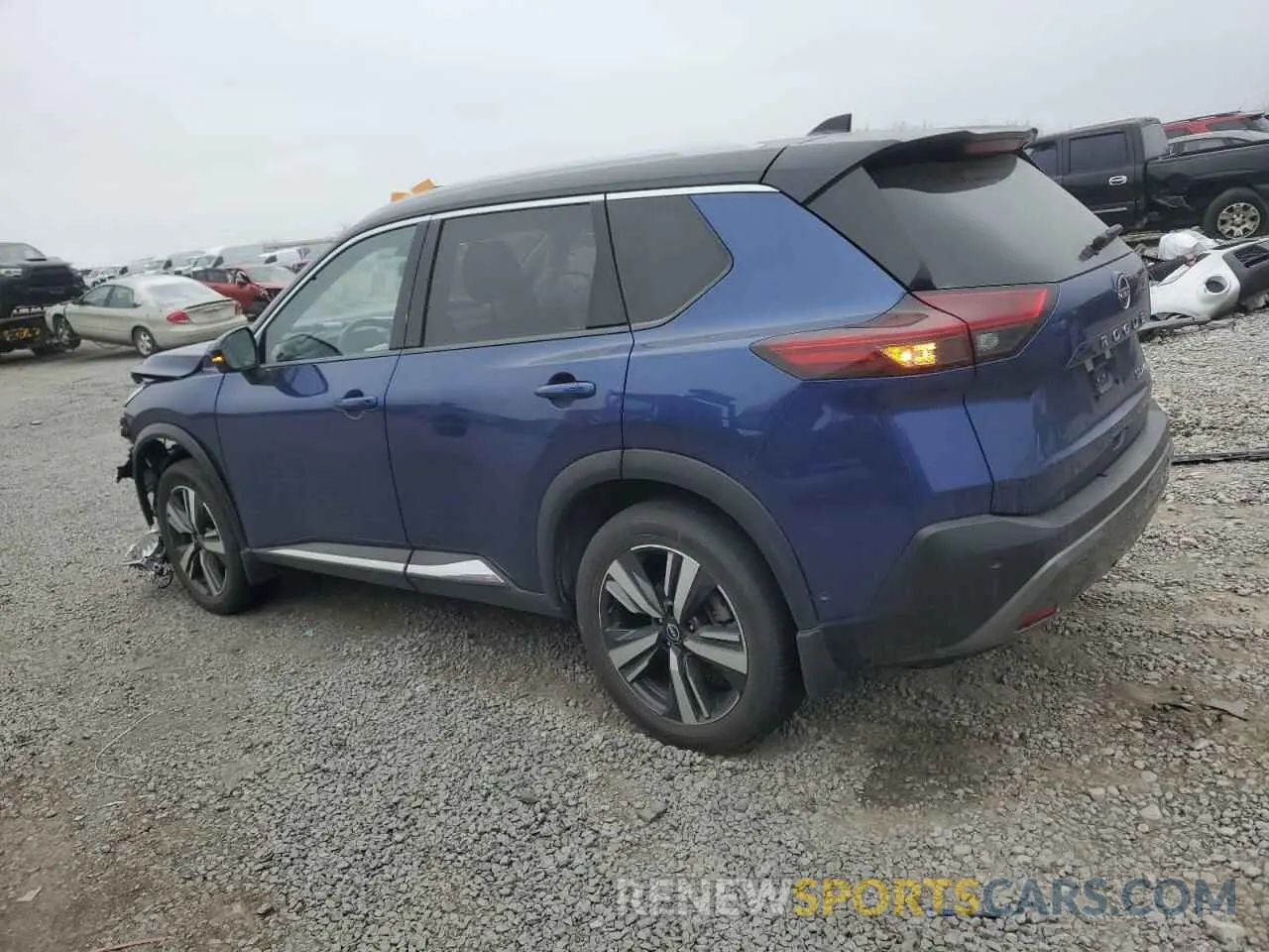 2 Photograph of a damaged car JN8BT3CB2PW463669 NISSAN ROGUE 2023