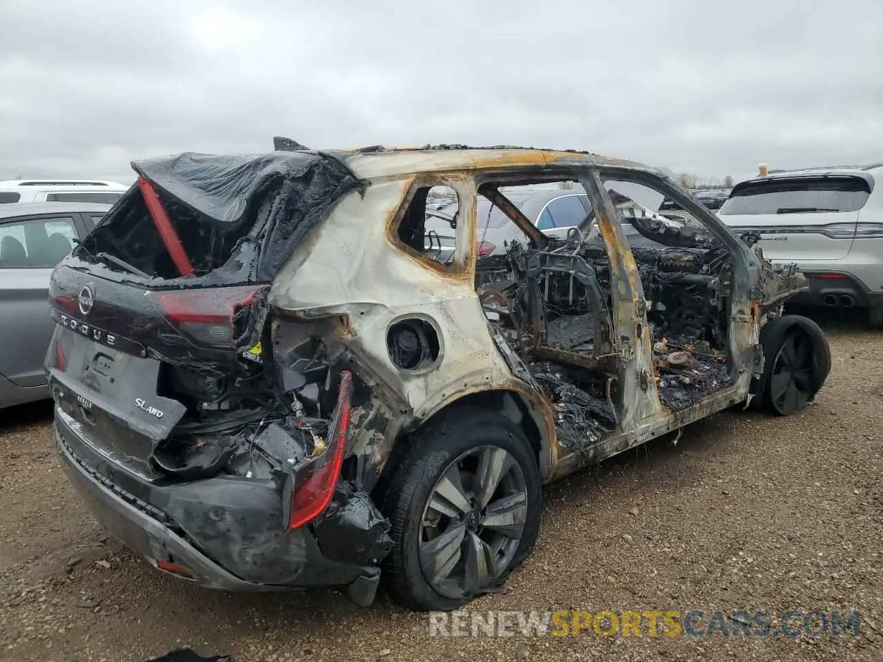 3 Photograph of a damaged car JN8BT3CB2PW470217 NISSAN ROGUE 2023