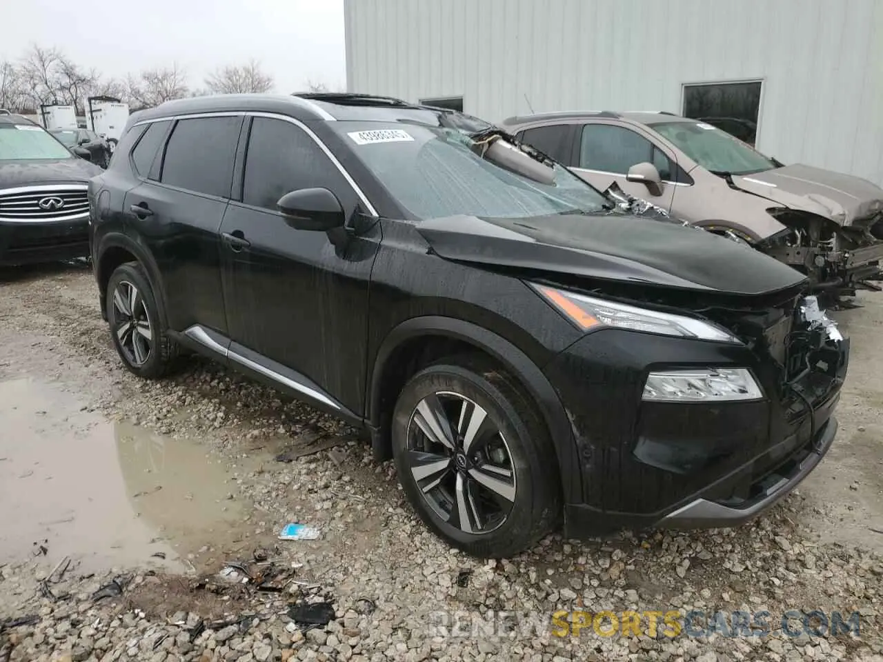 4 Фотография поврежденного автомобиля JN8BT3CB3PW195909 NISSAN ROGUE 2023
