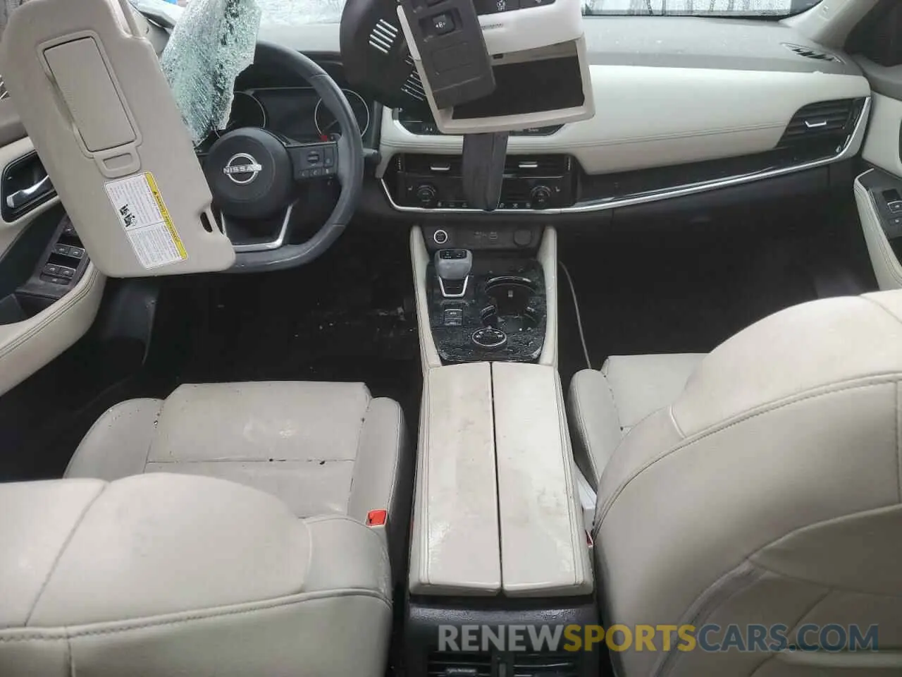 8 Фотография поврежденного автомобиля JN8BT3CB3PW195909 NISSAN ROGUE 2023