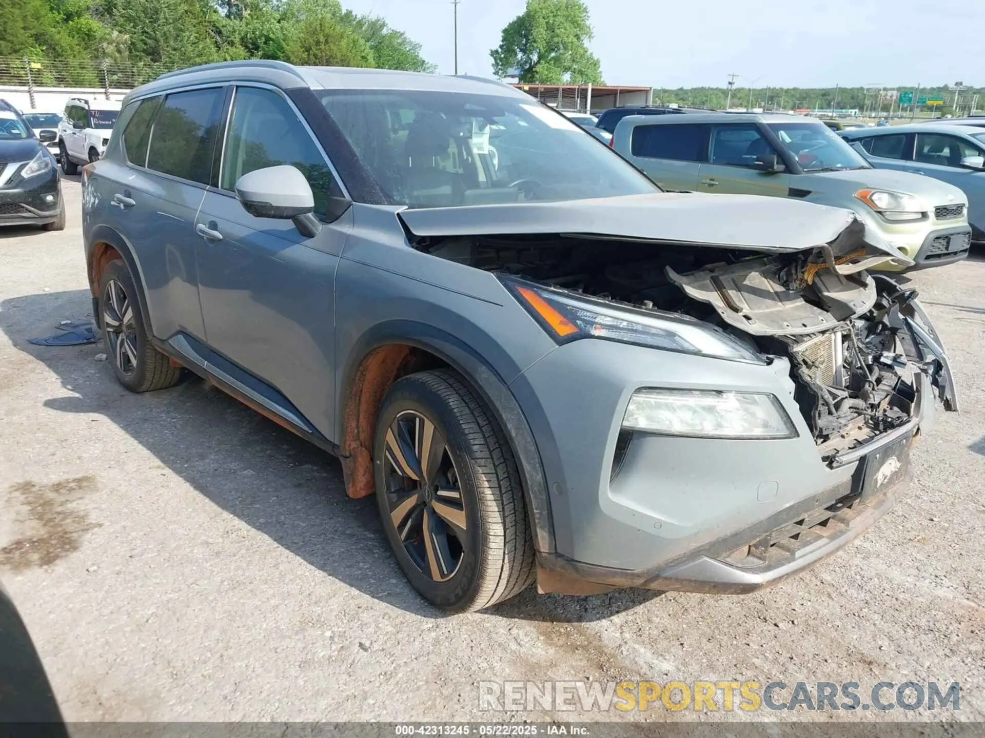 1 Photograph of a damaged car JN8BT3CB4PW195689 NISSAN ROGUE 2023