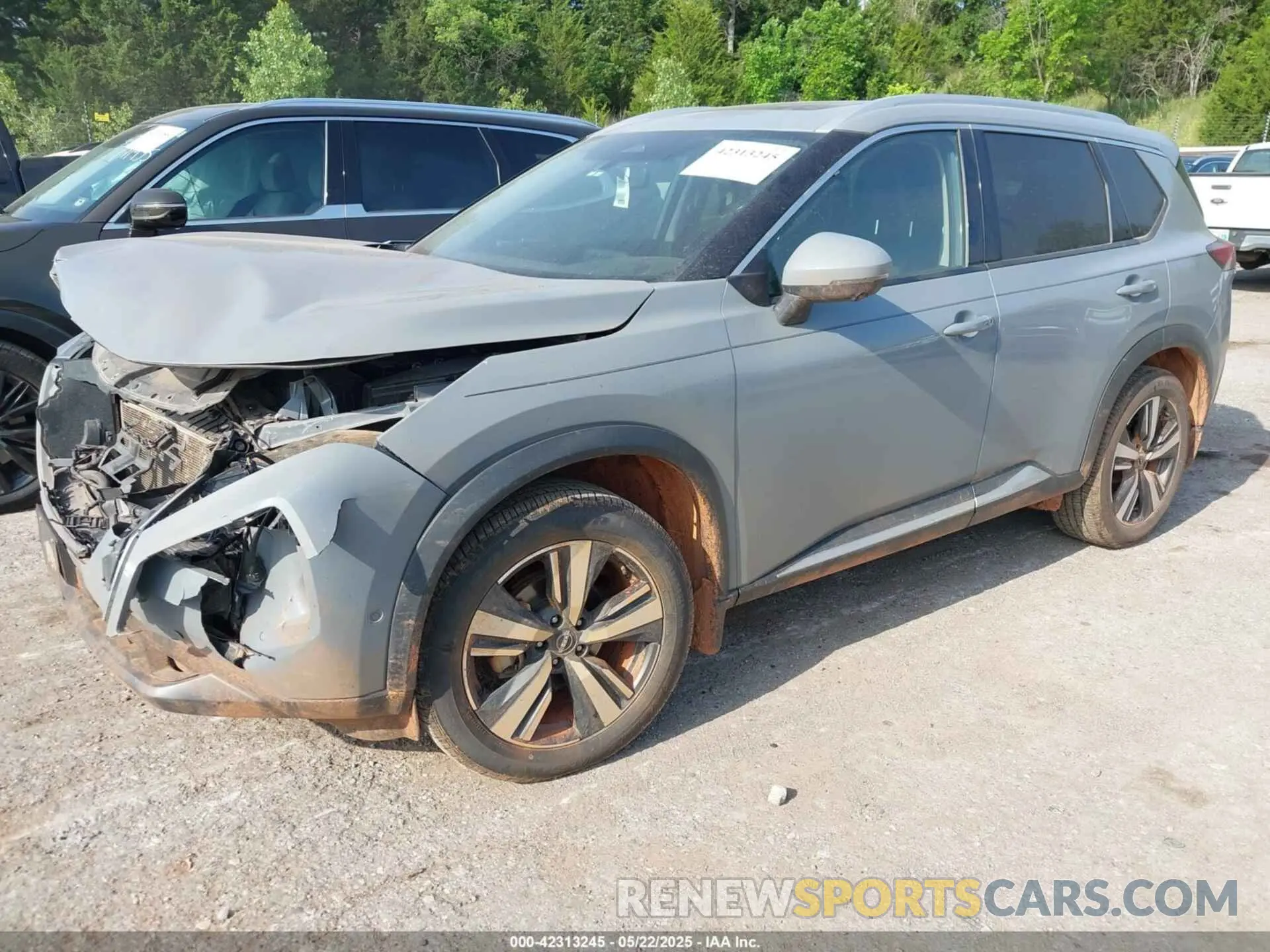 2 Photograph of a damaged car JN8BT3CB4PW195689 NISSAN ROGUE 2023