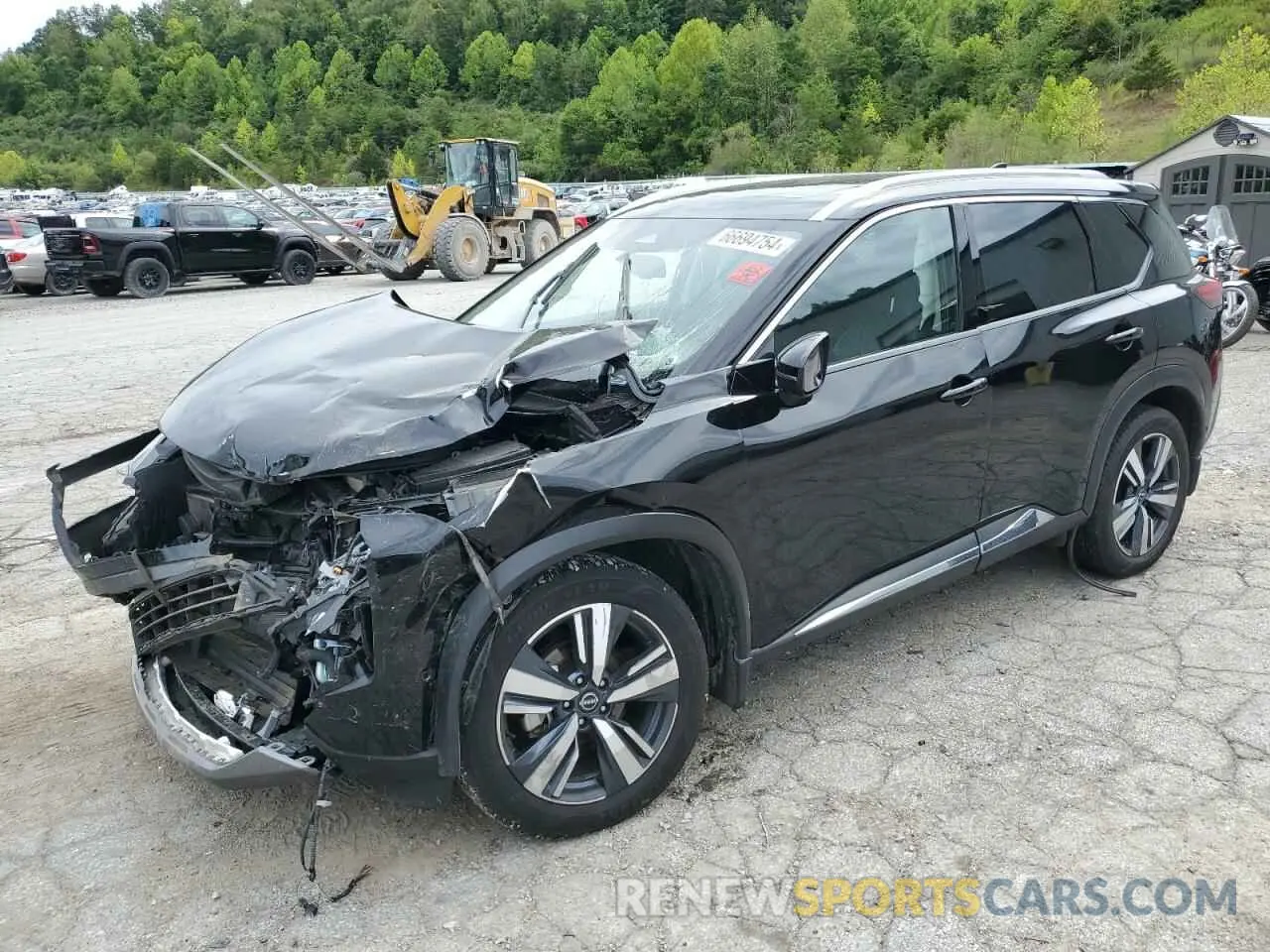 1 Photograph of a damaged car JN8BT3CB5PW463763 NISSAN ROGUE 2023