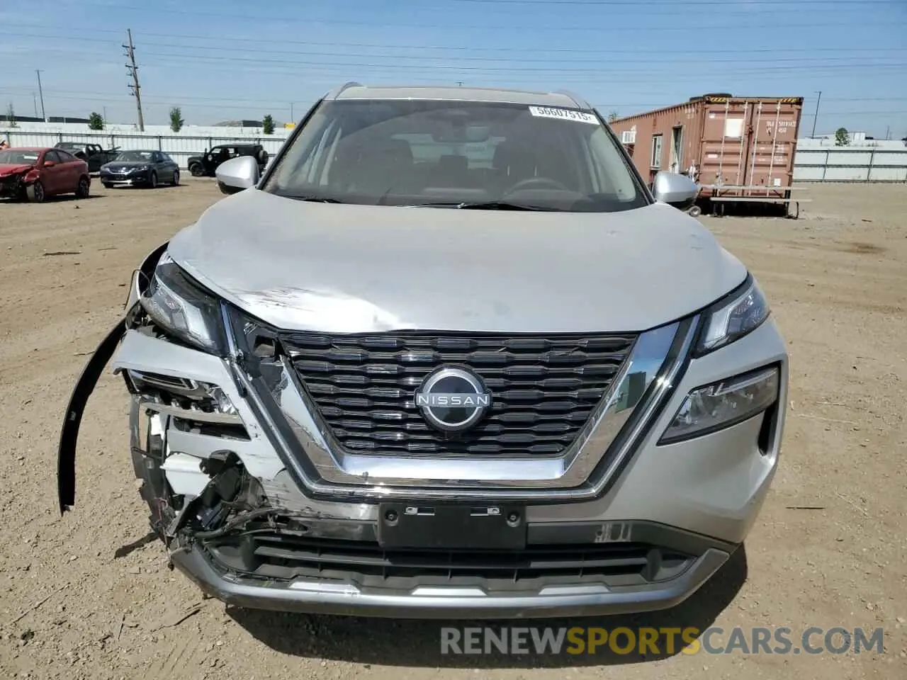 5 Photograph of a damaged car JN8BT3CB7PW465627 NISSAN ROGUE 2023