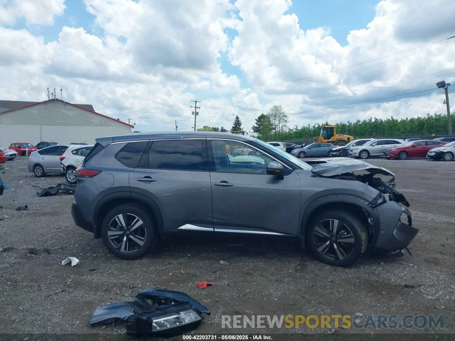 13 Фотография поврежденного автомобиля JN8BT3CB7PW475266 NISSAN ROGUE 2023
