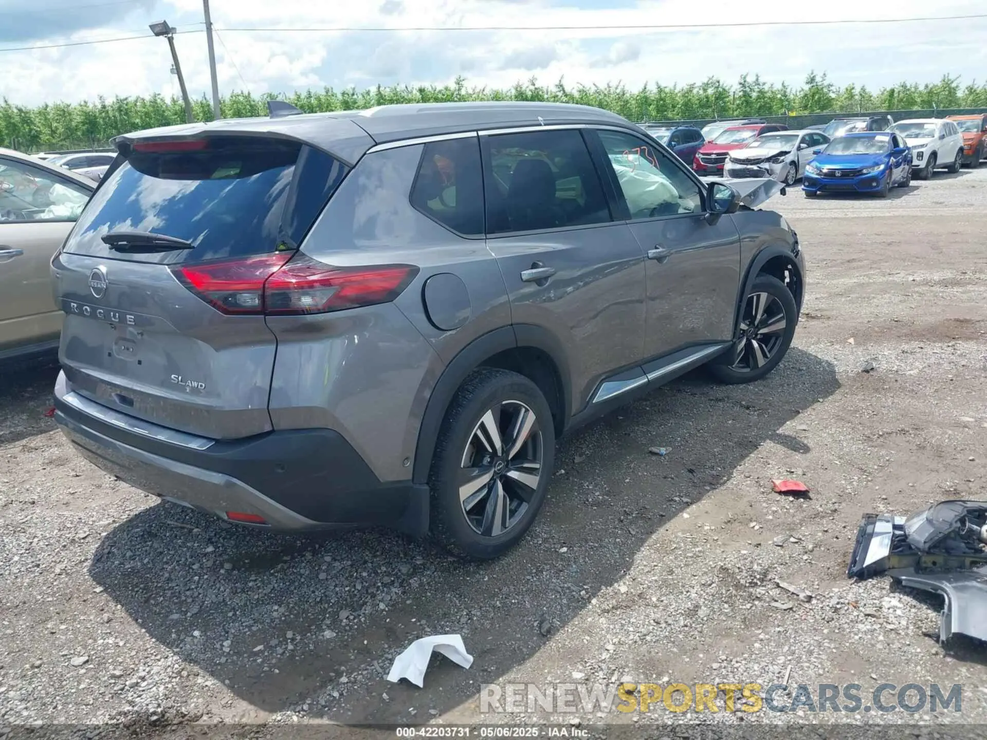 4 Фотография поврежденного автомобиля JN8BT3CB7PW475266 NISSAN ROGUE 2023