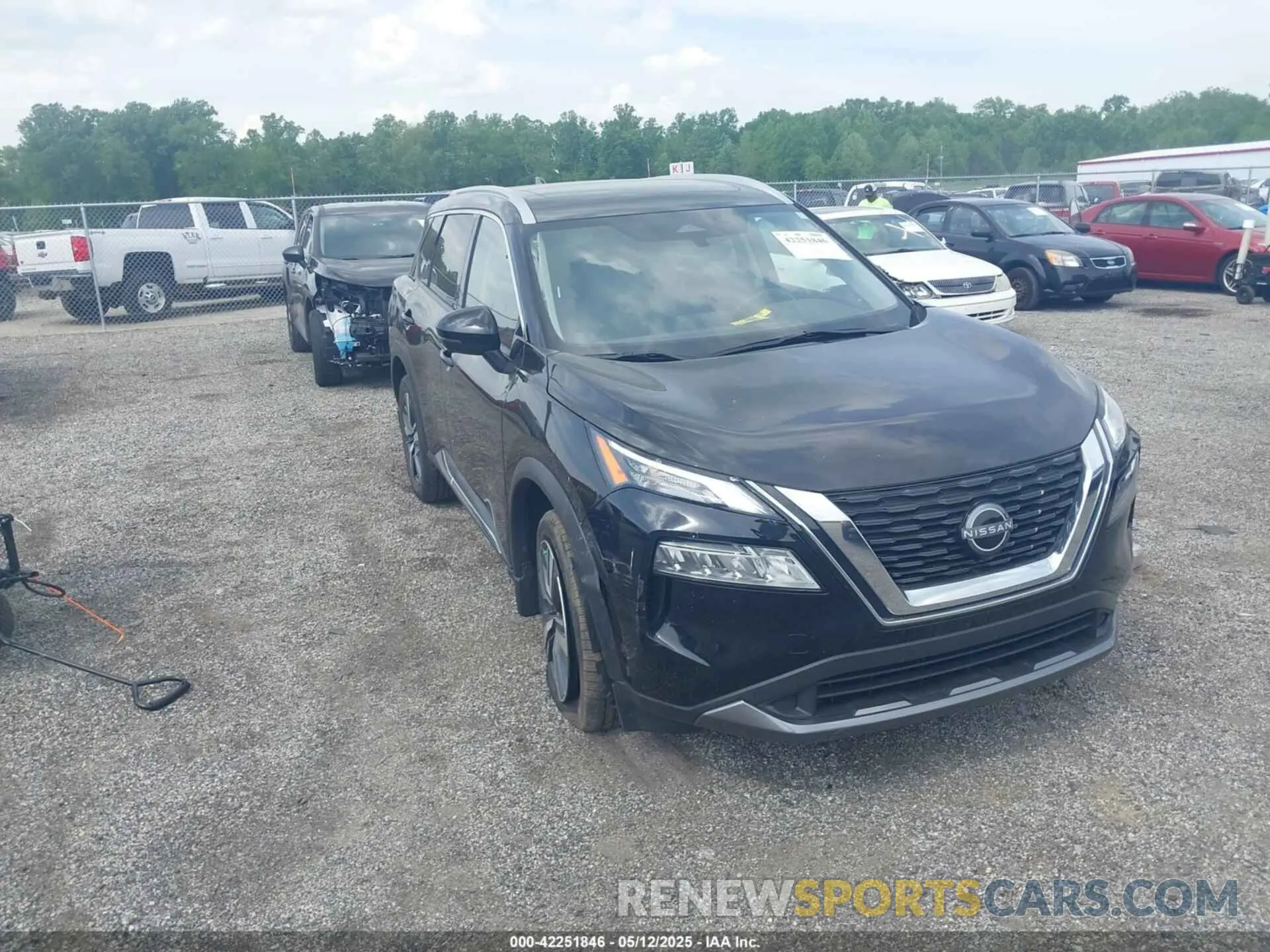 1 Photograph of a damaged car JN8BT3CB9PW463412 NISSAN ROGUE 2023