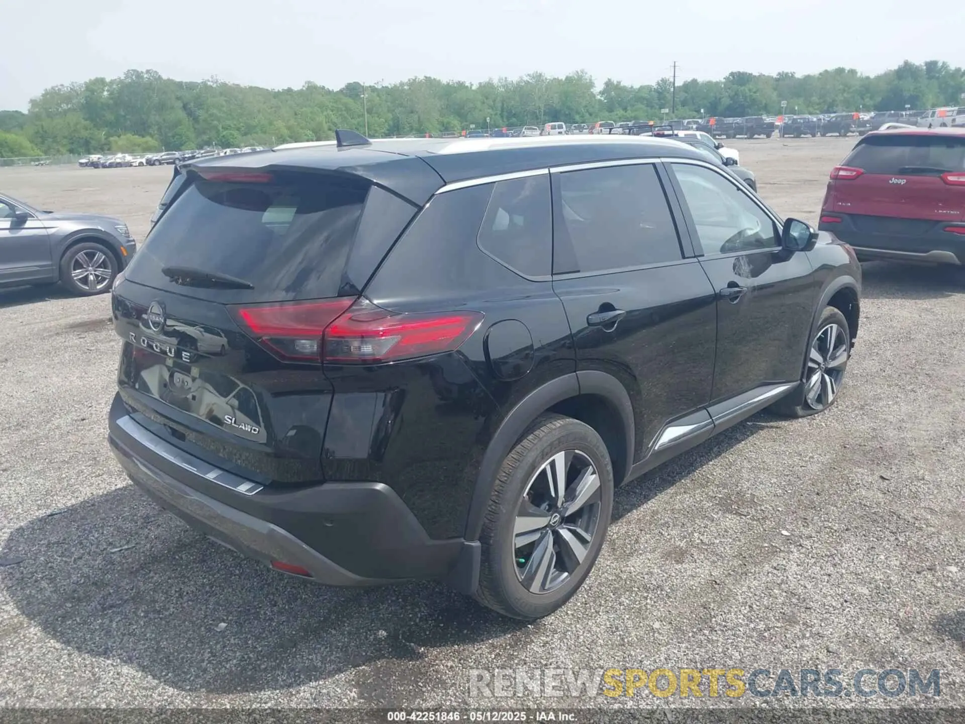 4 Photograph of a damaged car JN8BT3CB9PW463412 NISSAN ROGUE 2023