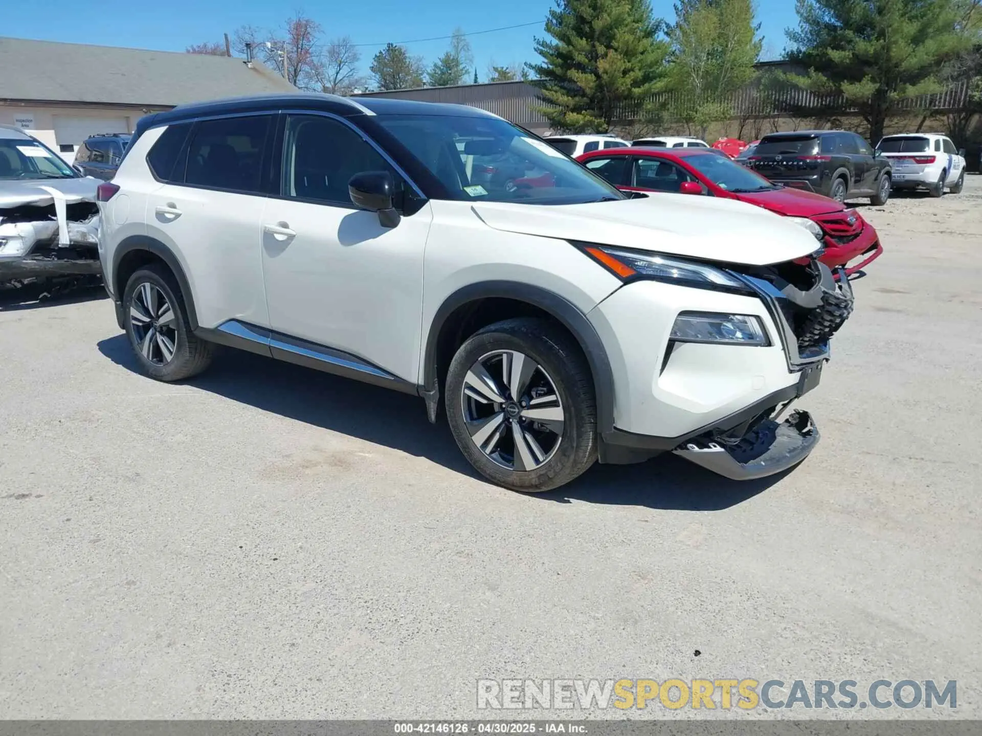 1 Photograph of a damaged car JN8BT3CB9PW489525 NISSAN ROGUE 2023
