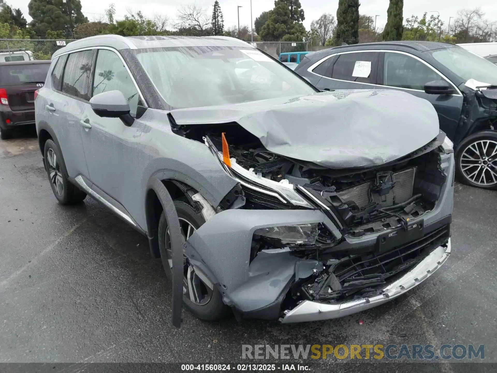 1 Photograph of a damaged car JN8BT3DC3PW100837 NISSAN ROGUE 2023