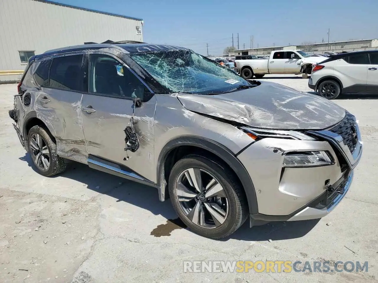 4 Фотография поврежденного автомобиля JN8BT3DC3PW101843 NISSAN ROGUE 2023