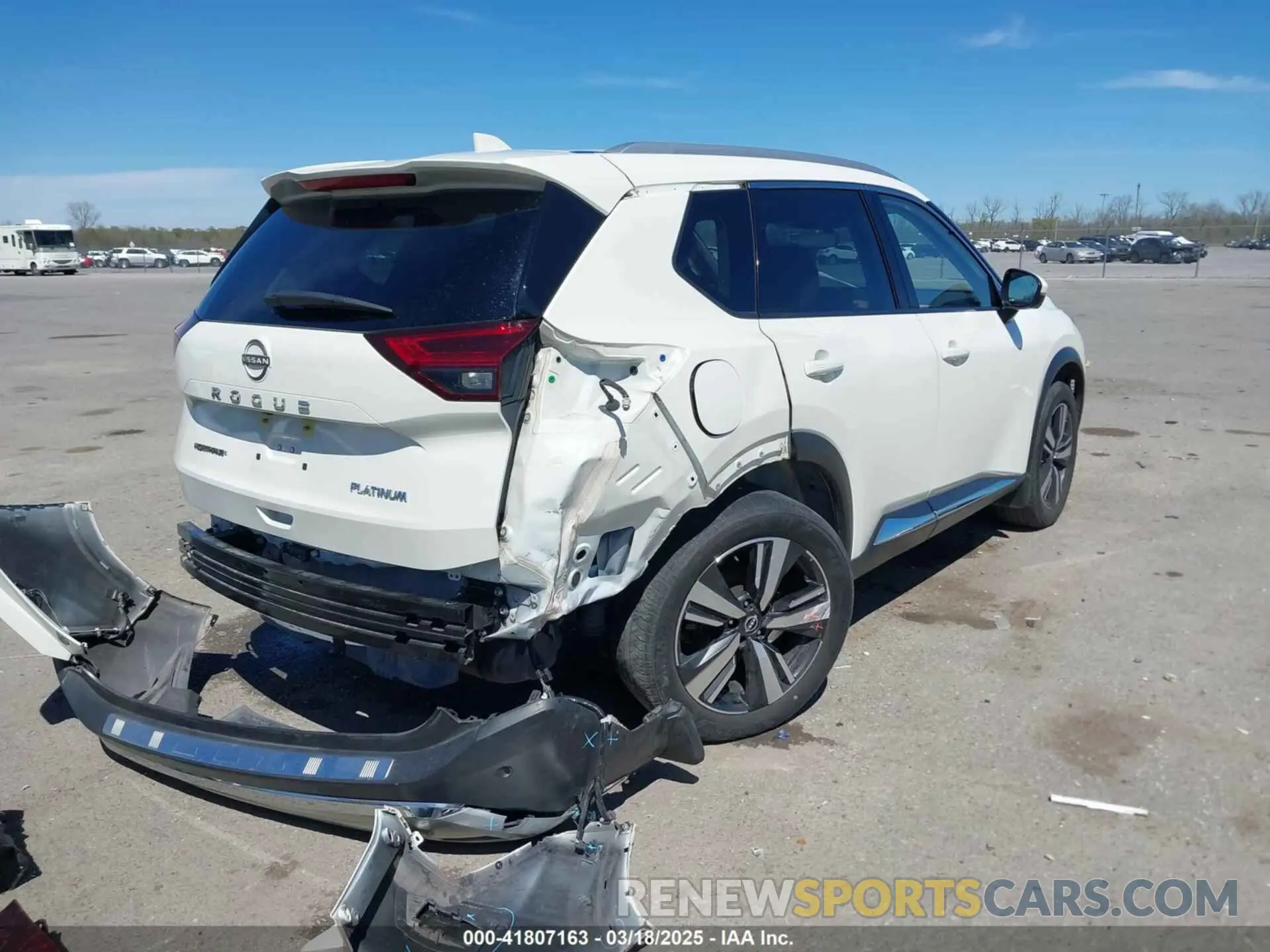 4 Photograph of a damaged car JN8BT3DC4PW102189 NISSAN ROGUE 2023