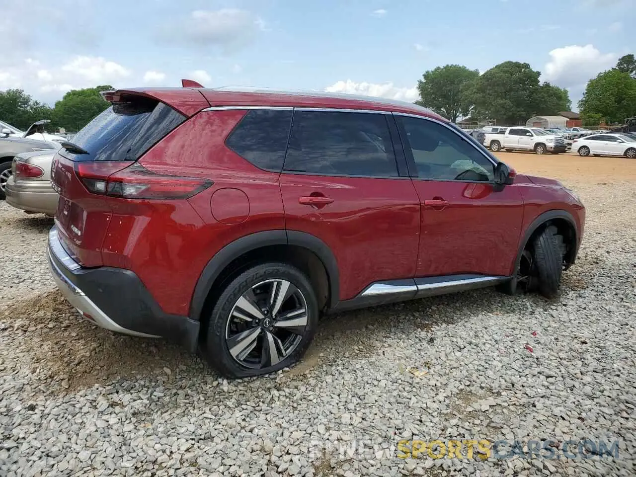 3 Фотография поврежденного автомобиля JN8BT3DC8PW101479 NISSAN ROGUE 2023