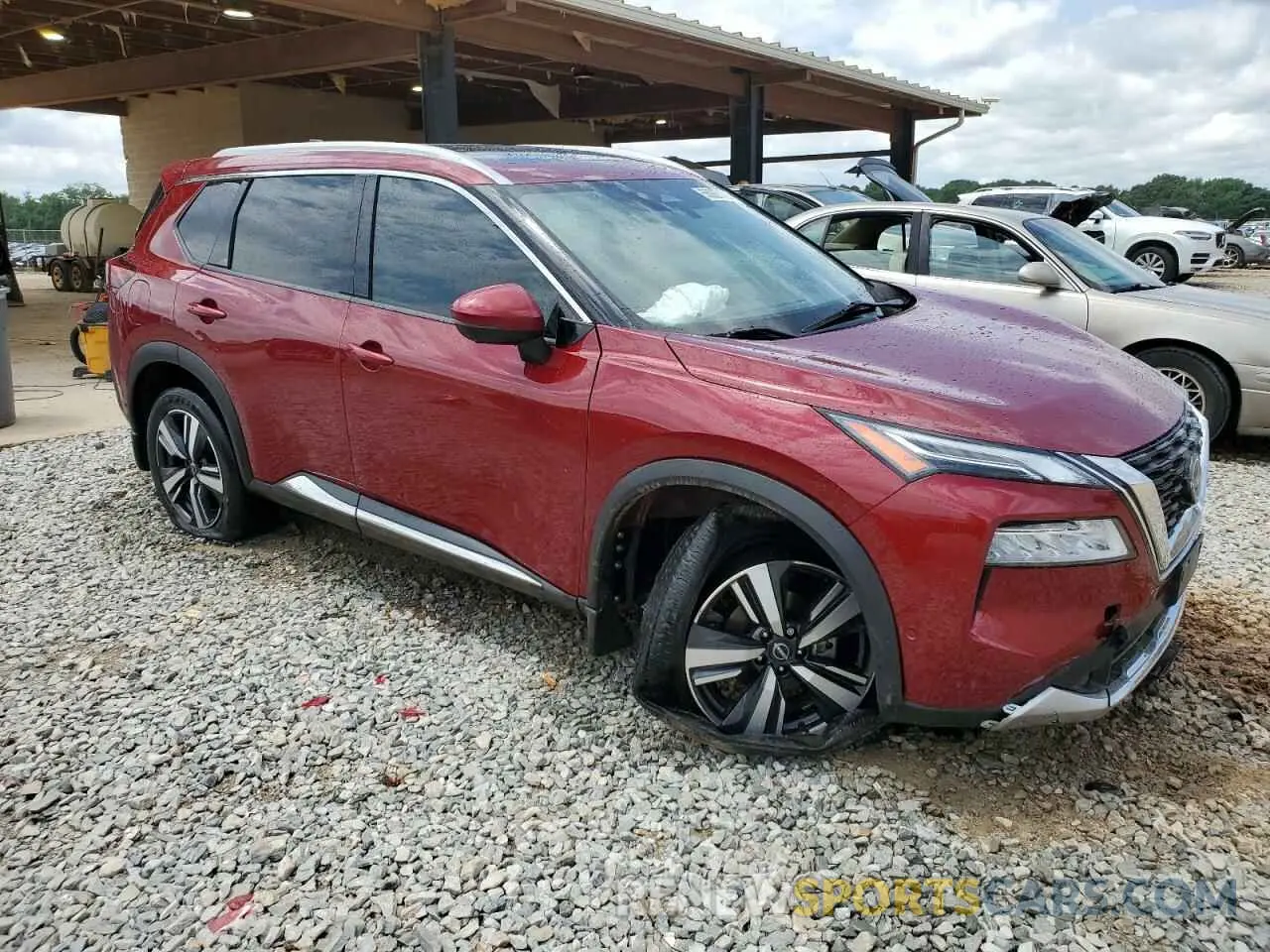 4 Фотография поврежденного автомобиля JN8BT3DC8PW101479 NISSAN ROGUE 2023