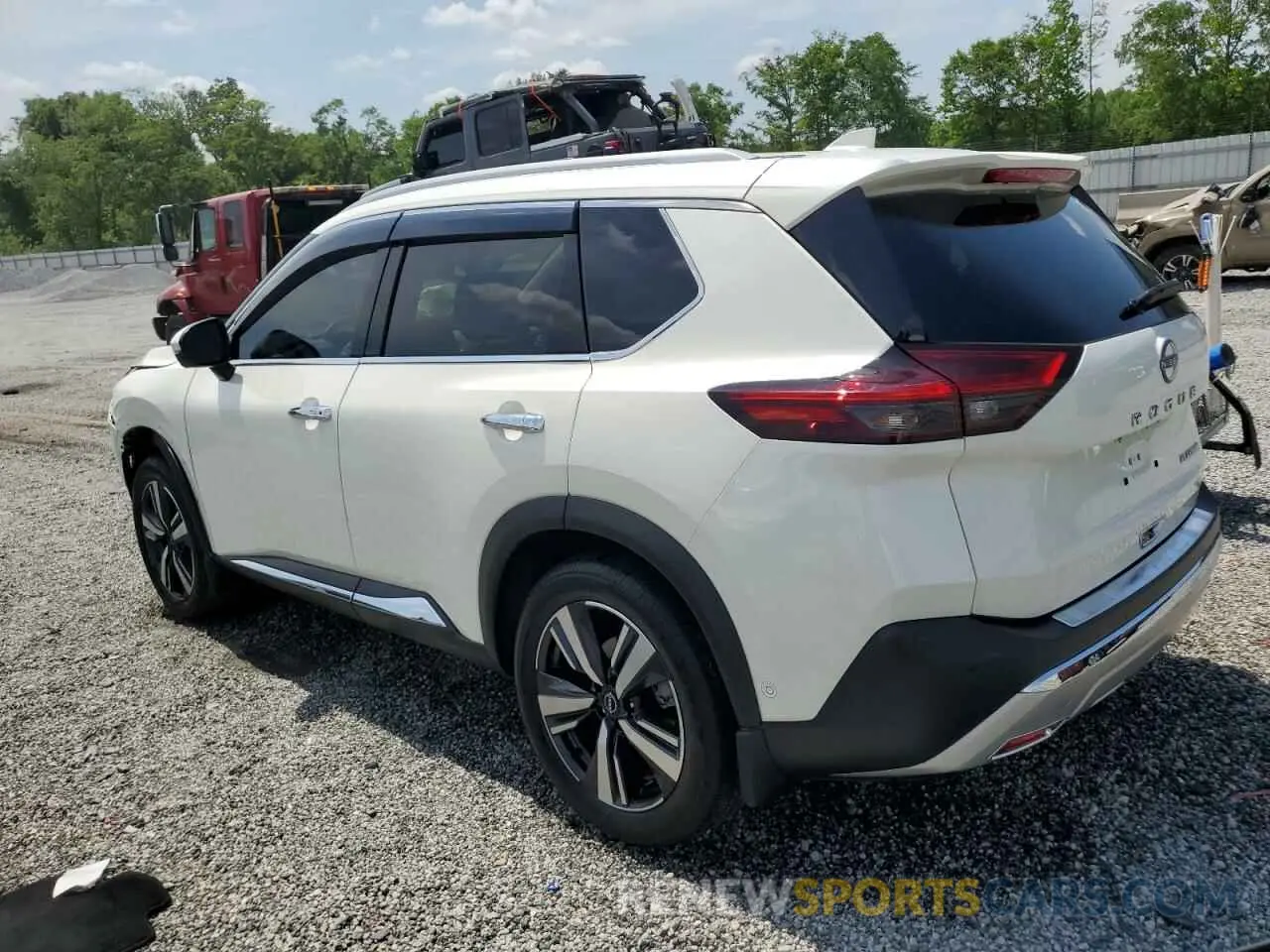 2 Photograph of a damaged car JN8BT3DC8PW107685 NISSAN ROGUE 2023