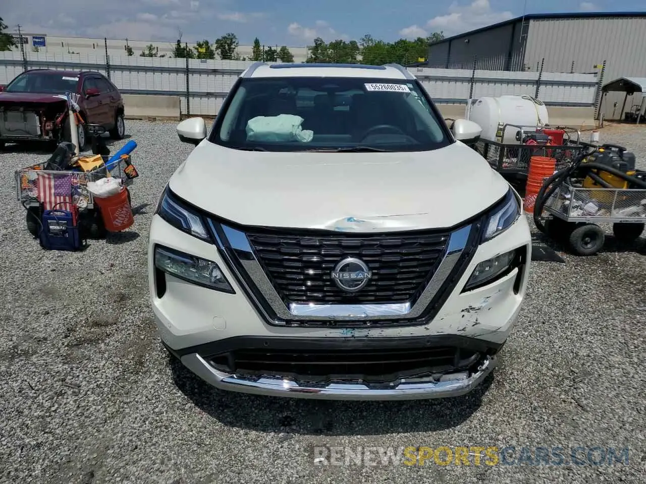 5 Photograph of a damaged car JN8BT3DC8PW107685 NISSAN ROGUE 2023