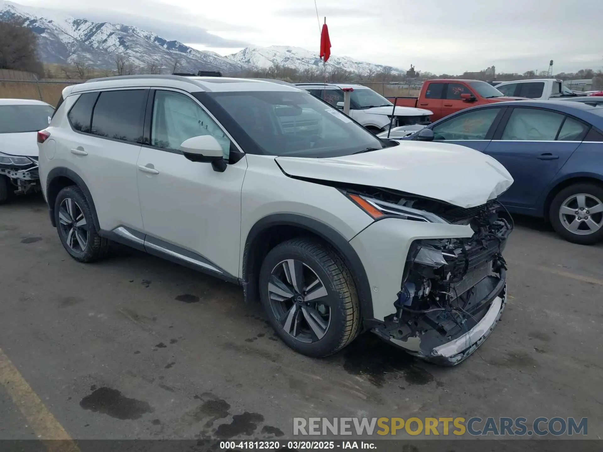 1 Photograph of a damaged car JN8BT3DD0PW305105 NISSAN ROGUE 2023